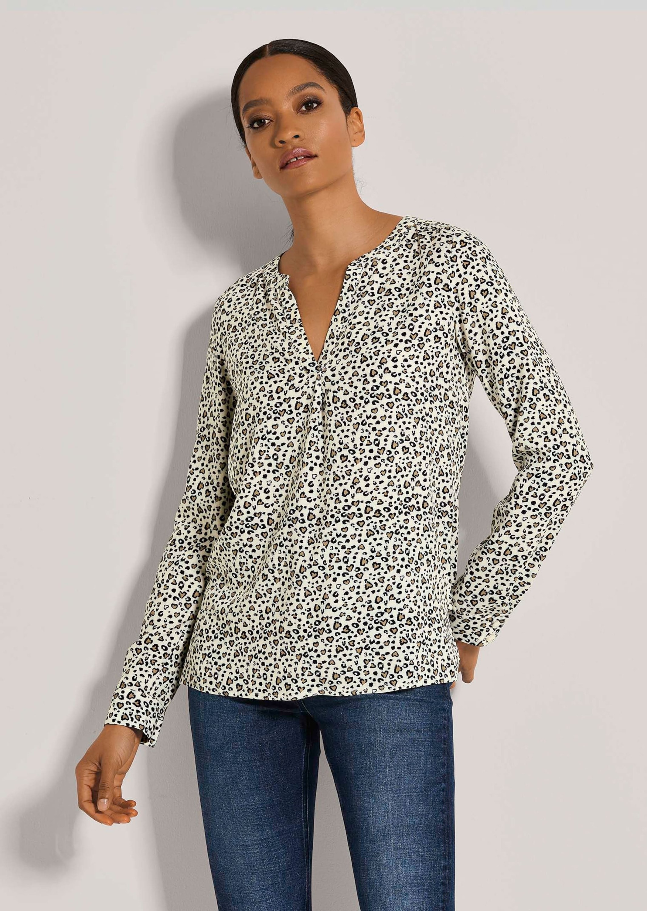 MADELEINE Langarmbluse »Bluse Lange Bluse zum Schlüpfen«