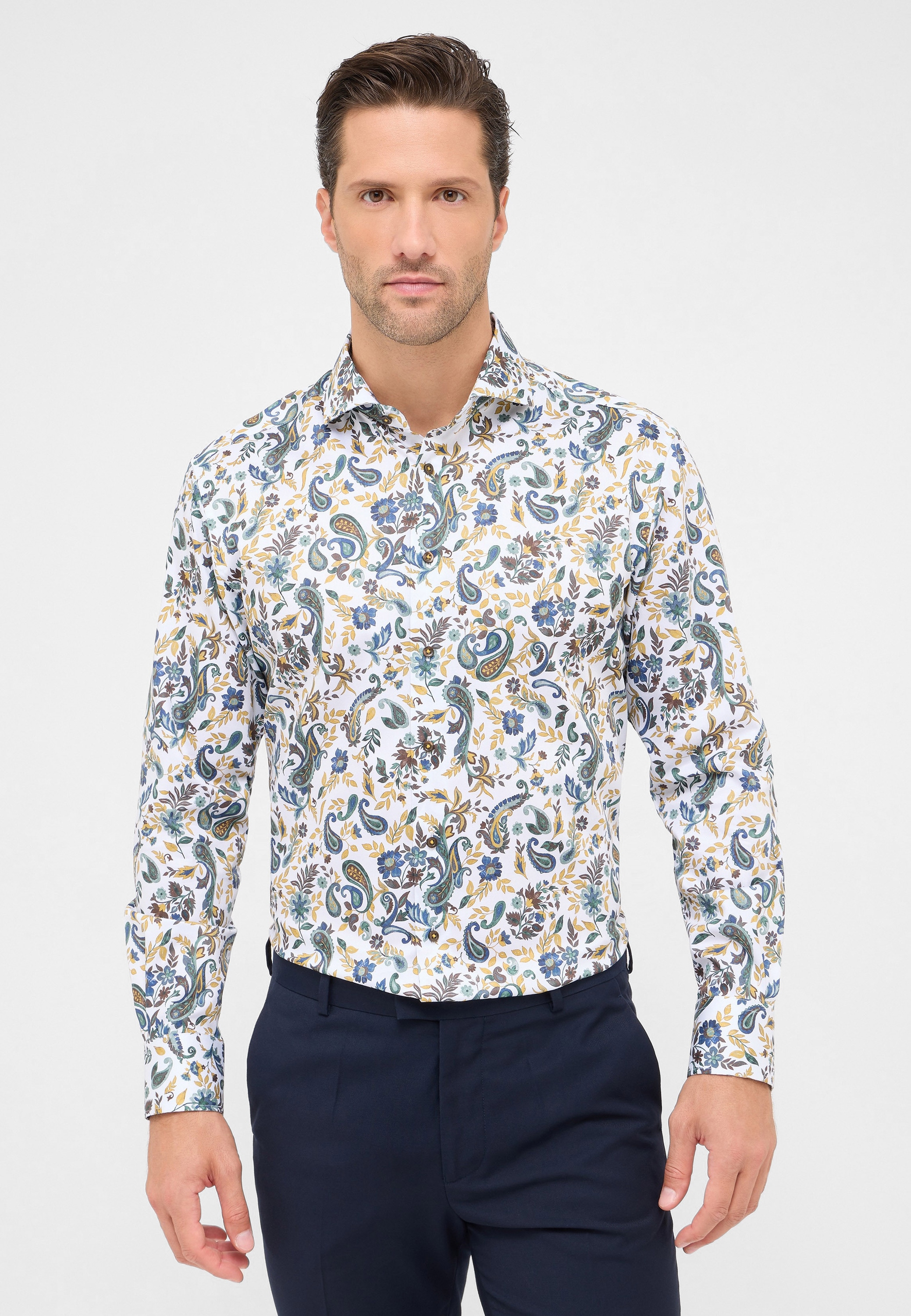 Eterna Langarmhemd "MODERN FIT", NON IRON (bügelfrei) günstig online kaufen