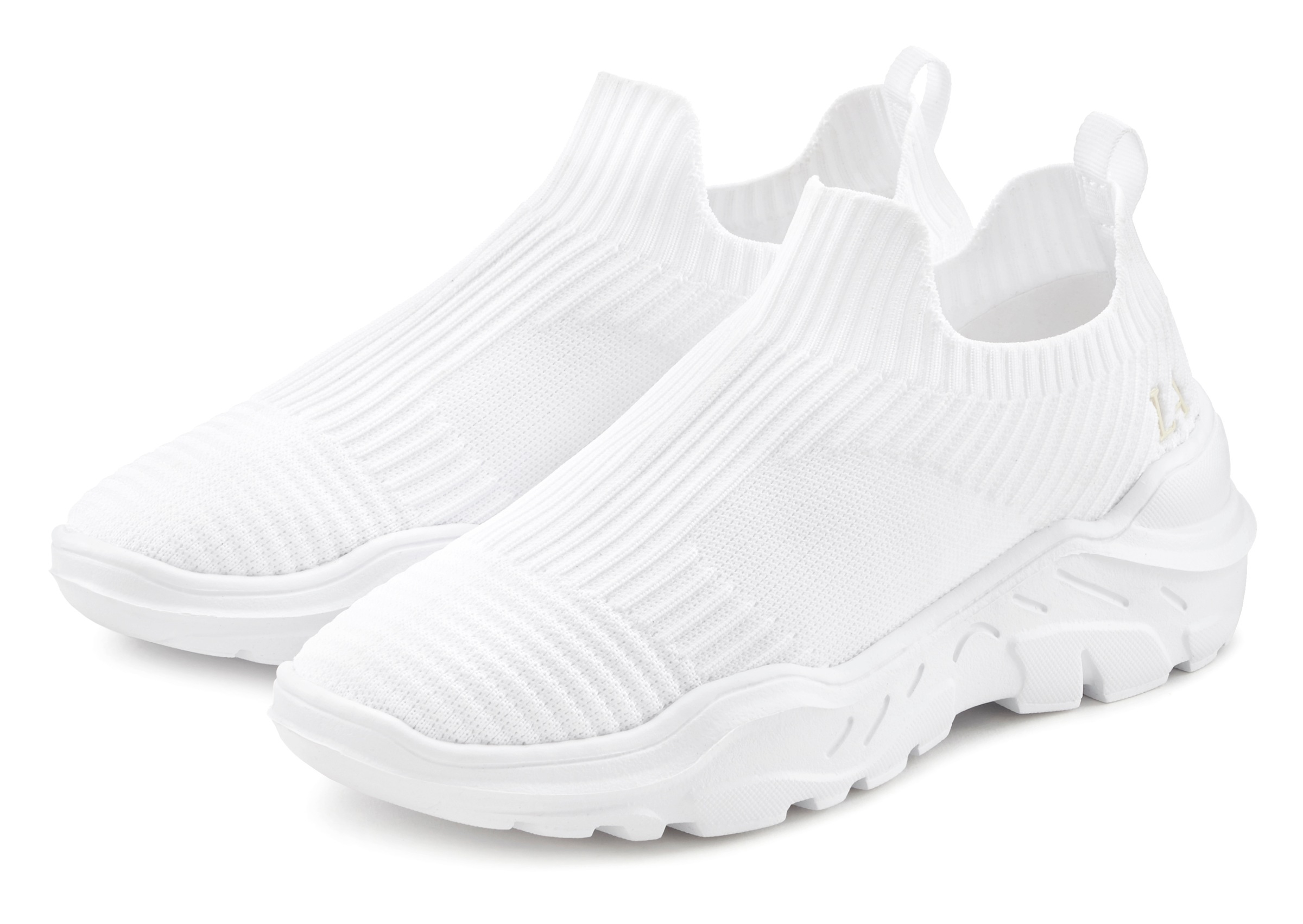 LASCANA Sneaker, Halbschuh, Slipper, Freizeitschuh zum Reinschlüpfen VEGAN günstig online kaufen