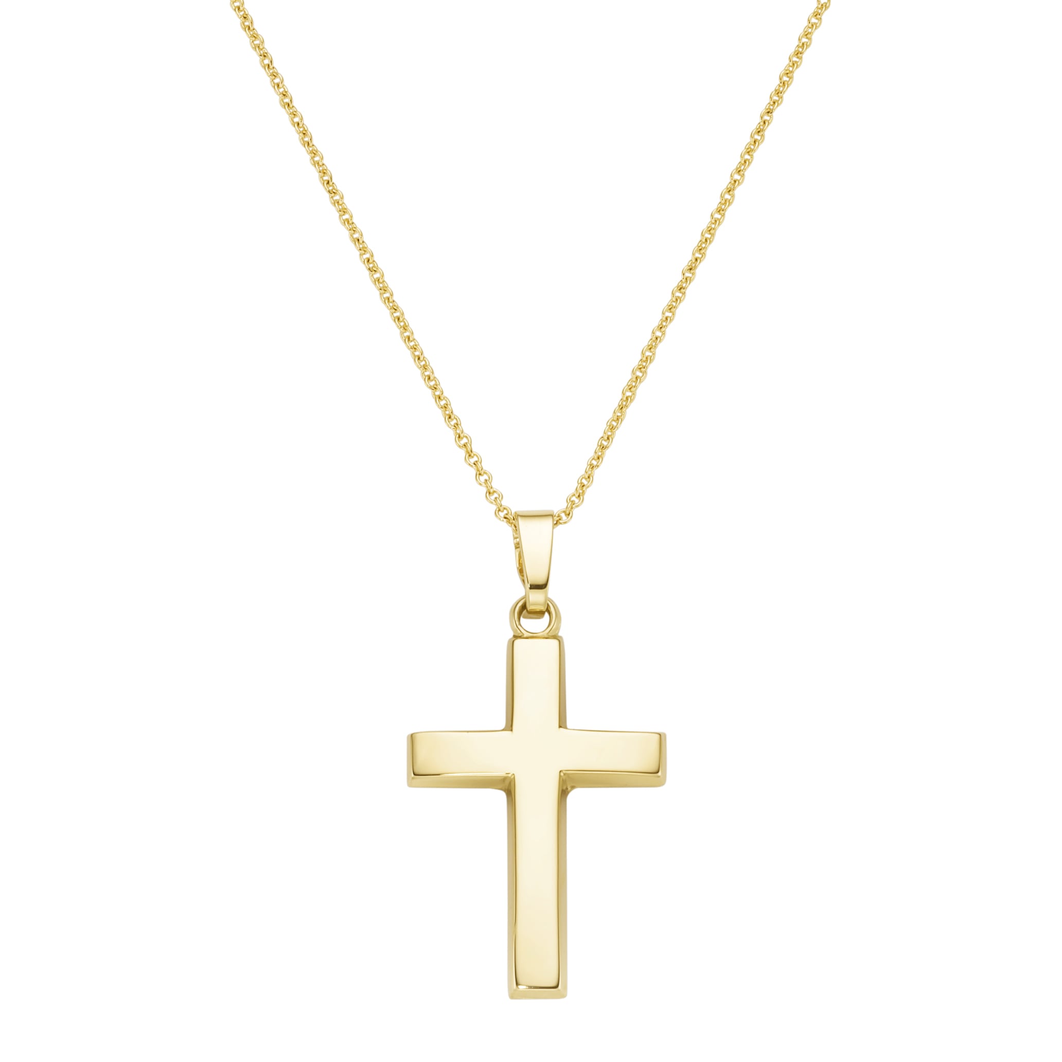 Kreuzkette »Kreuz Anhänger, Gold 585«