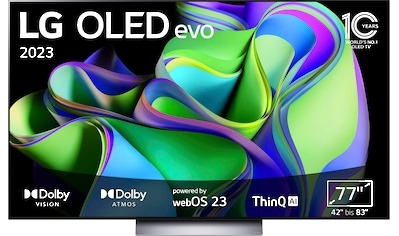 OLED-Fernseher »OLED77C37LA«, 195 cm/77 Zoll, 4K Ultra HD, Smart-TV