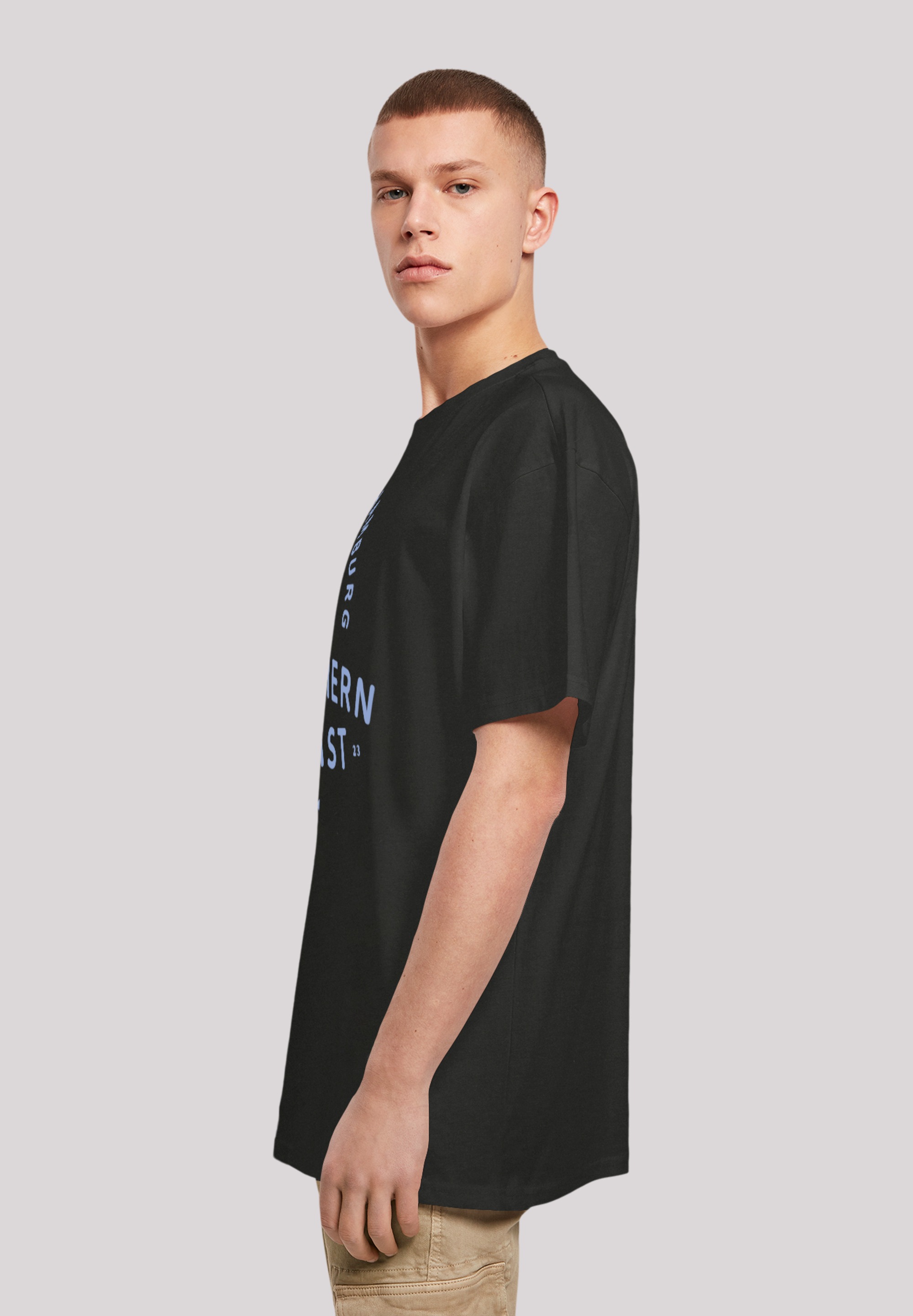 F4NT4STIC T-Shirt »Nordsee Knut & Jan Hamburg«, Print