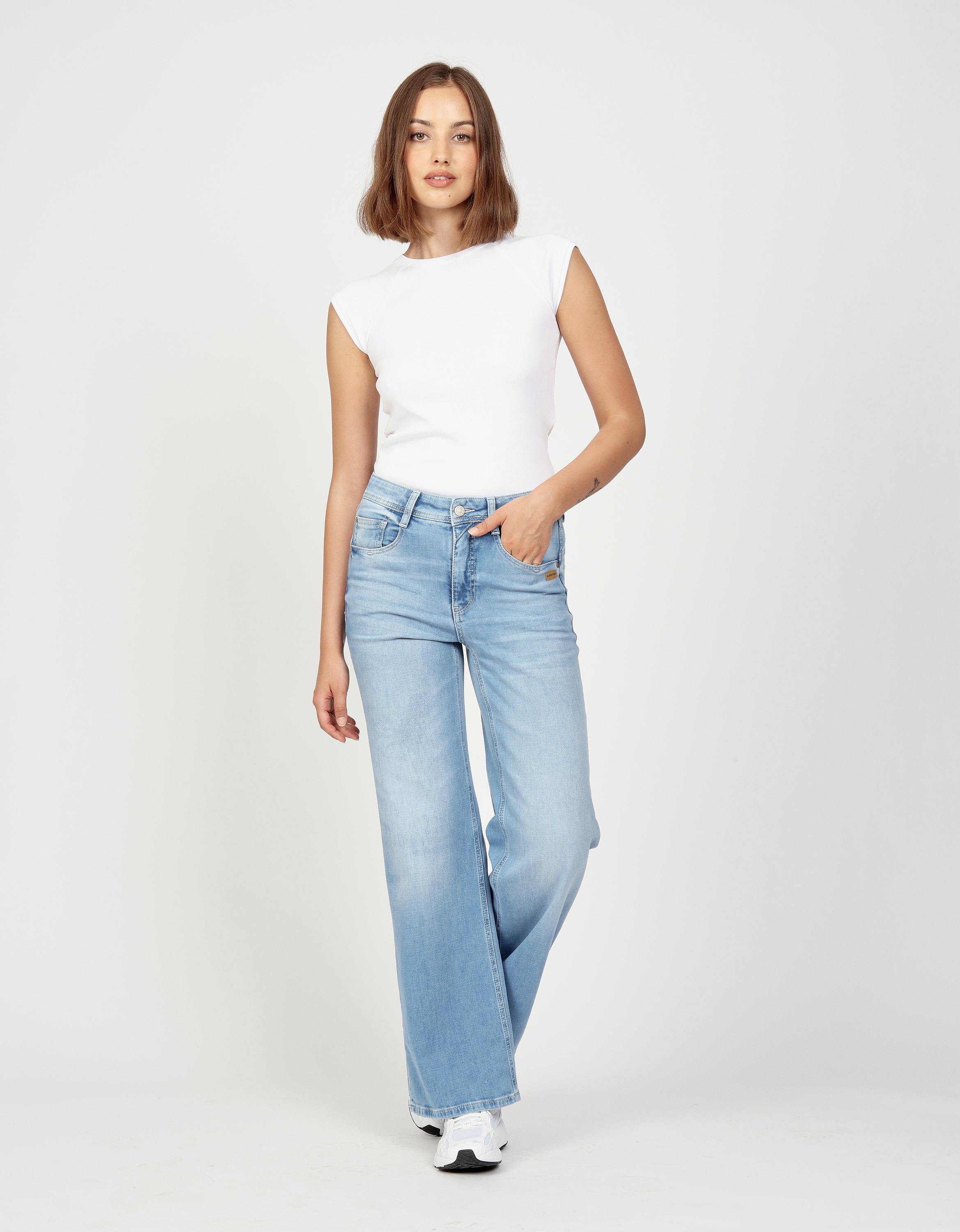 GANG Weite Jeans "GANG Jeans Wide Fit 94AMELIE WIDE" günstig online kaufen
