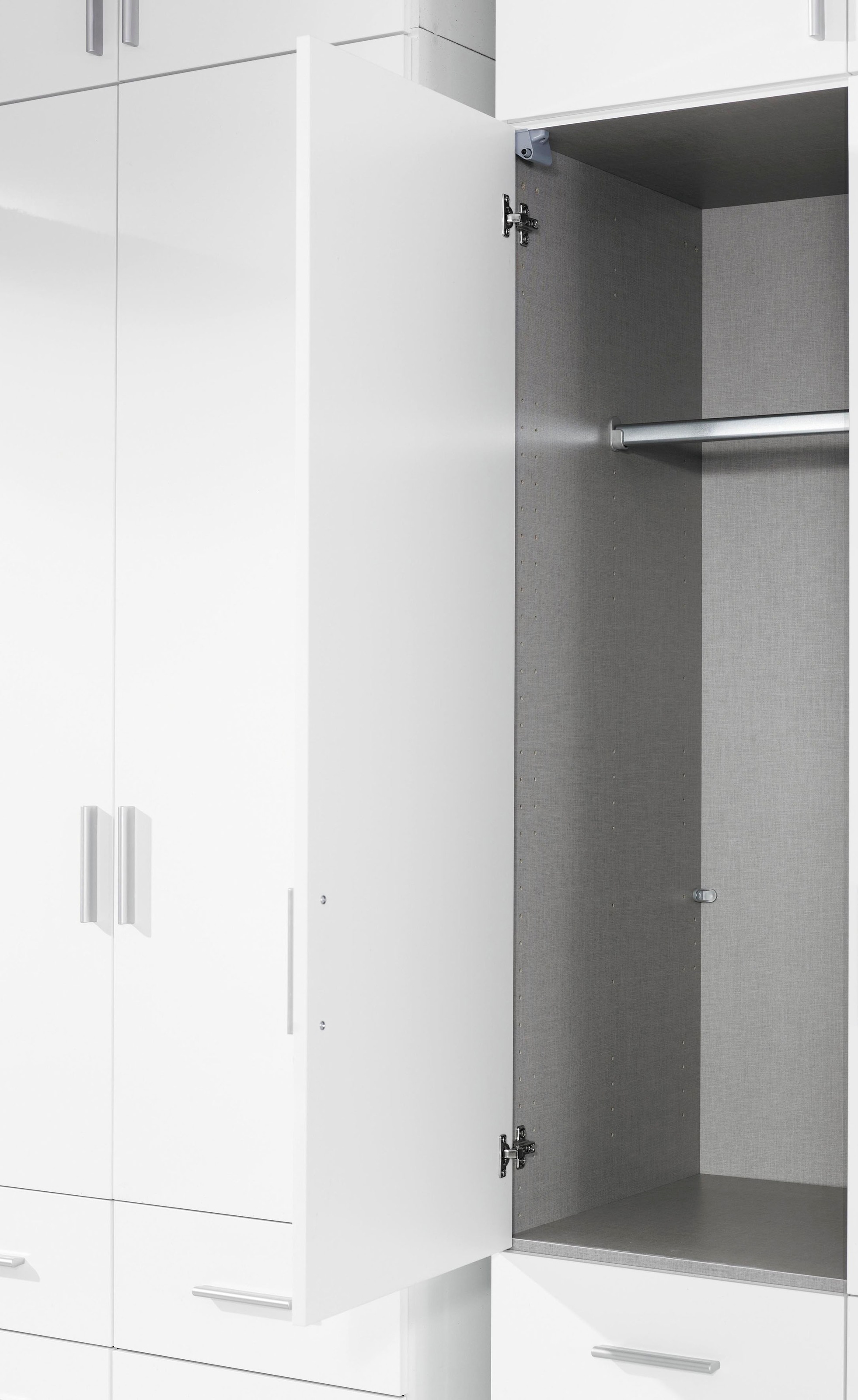 Thumbnail - rauch Drehtürenschrank "Kleiderschrank Schrank Garderobe Schlafzimmerschrank CELLE", in 4 Breiten und 2 Höhen, optional ...
