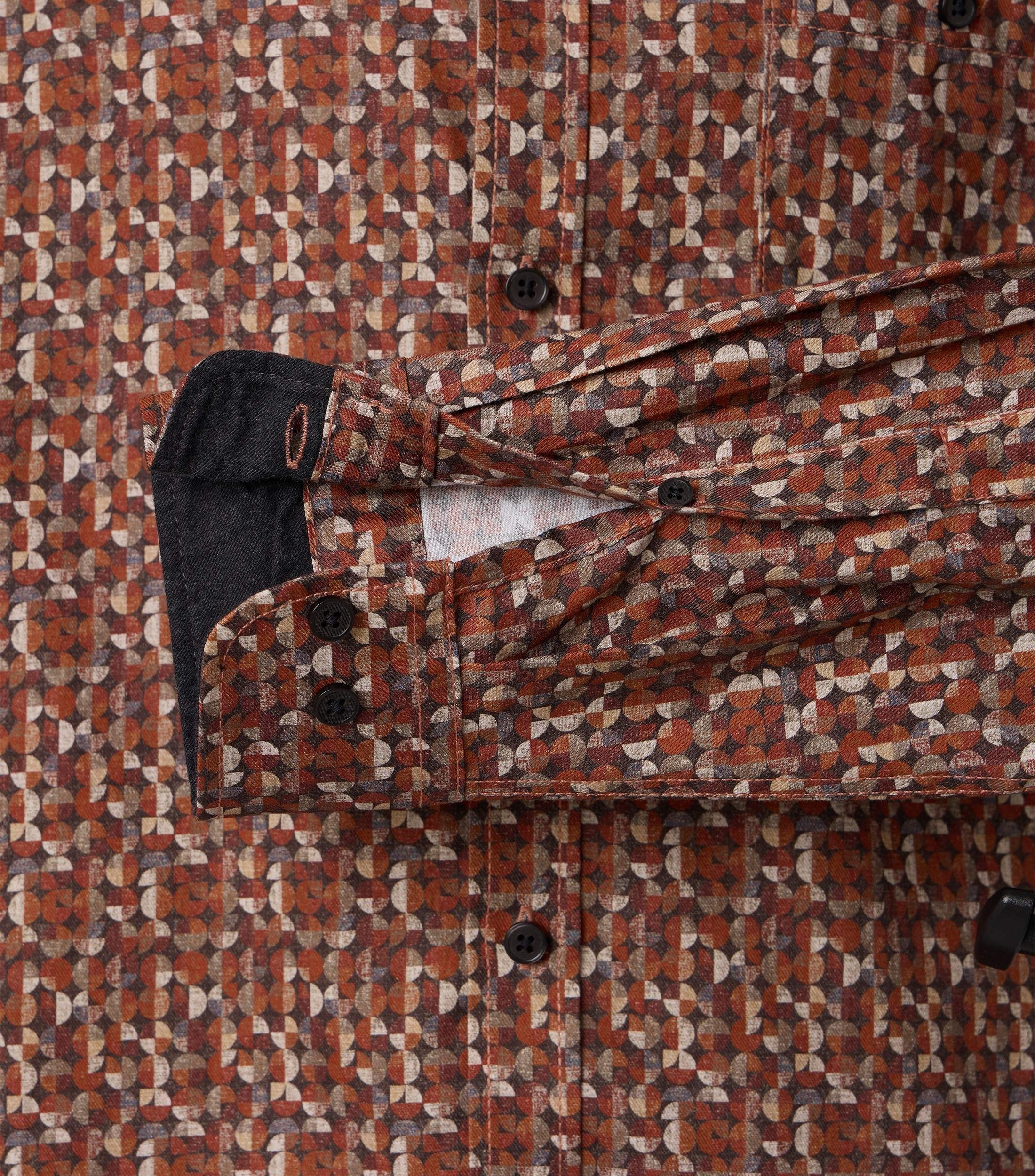 CASAMODA Langarmhemd »CASAMODA Freizeithemd Print«