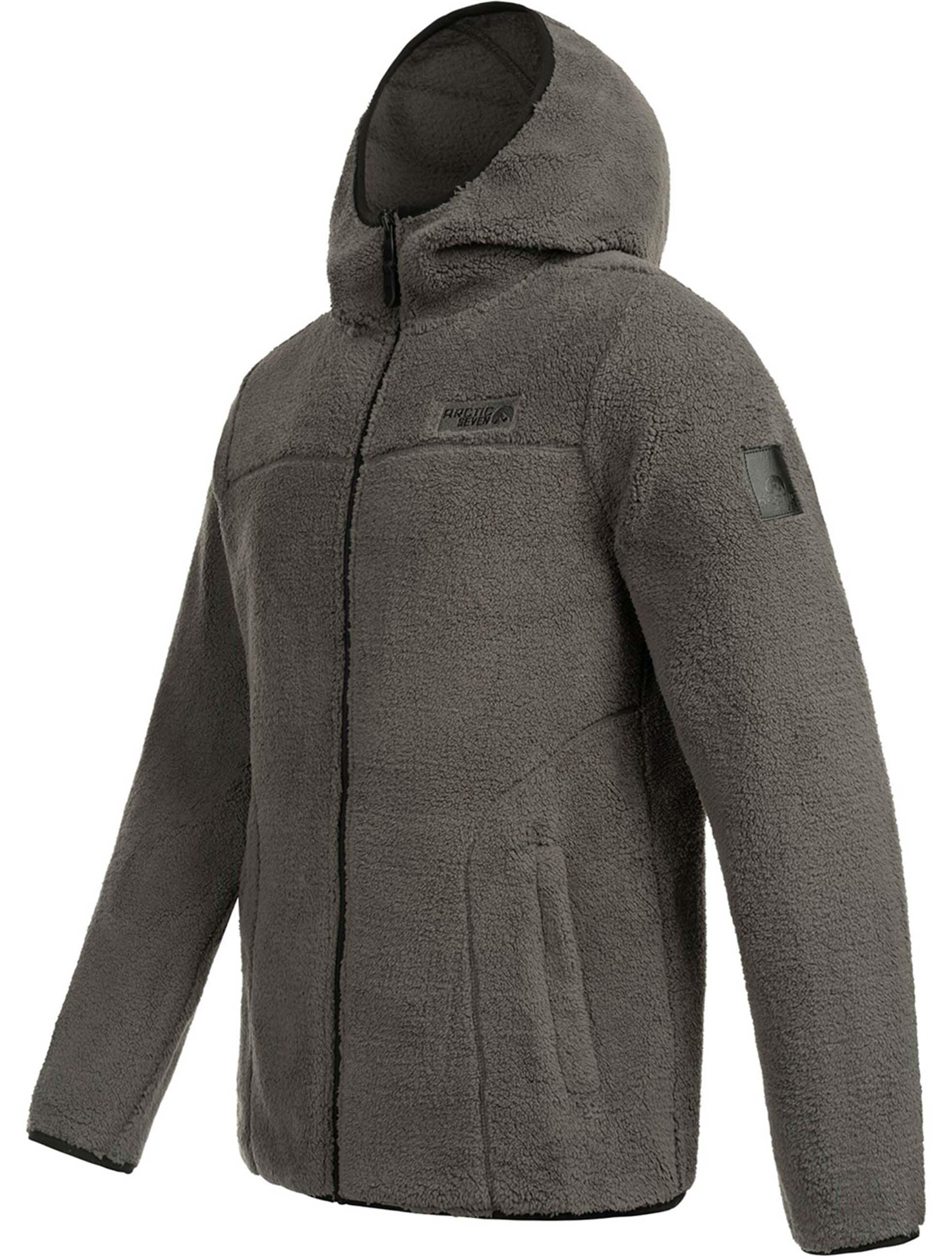 Arctic Seven Fleecejacke »ASSensio«, Aus hochwertigem Sherpa-Fleece