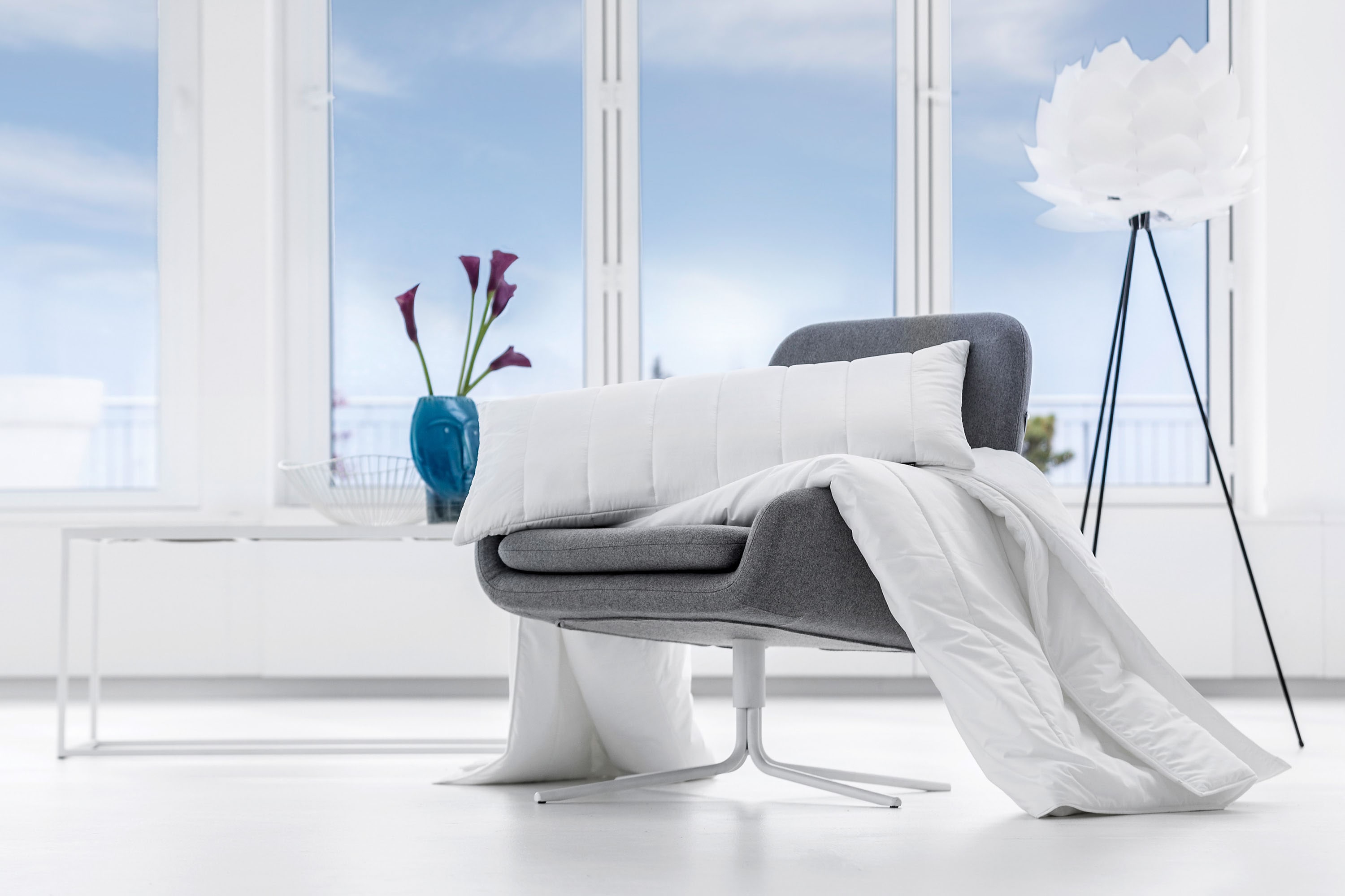 Centa-Star Microfaserbettdecke "AllergoProtect" normal 1 Stk. tlg. geprüfte Qualität, ideal für Hausstauballergiker