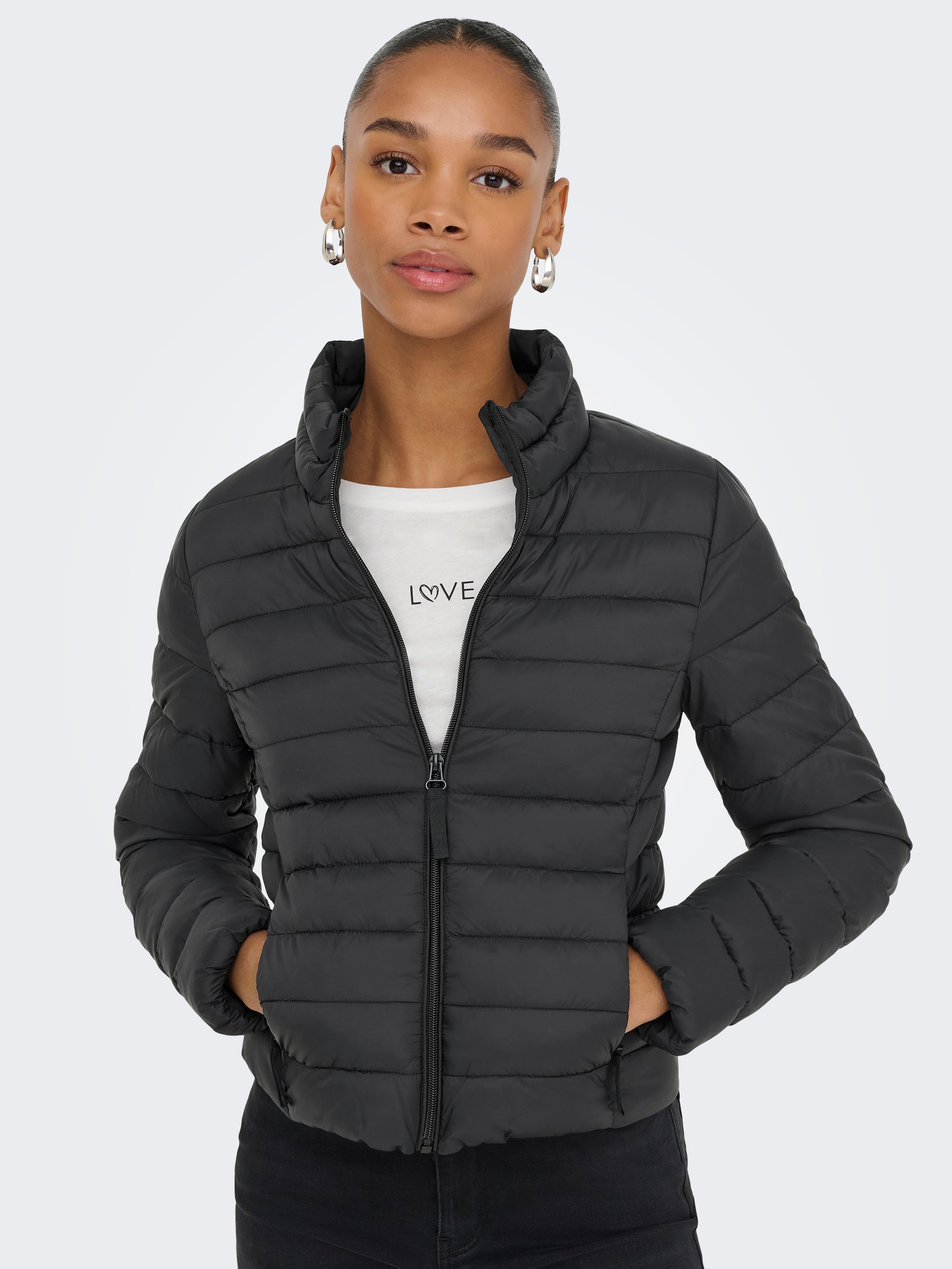 ONLY Outdoorjacke "ONLTAHIA LW QUILTED JACKET OTW NOOS", ohne Kapuze günstig online kaufen
