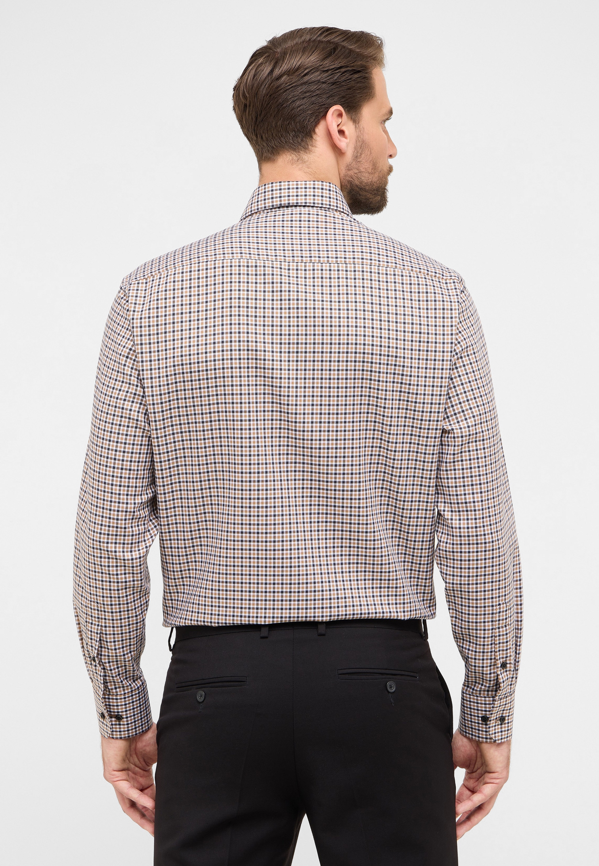 Eterna Langarmhemd »COMFORT FIT«, NON IRON (bügelfrei)