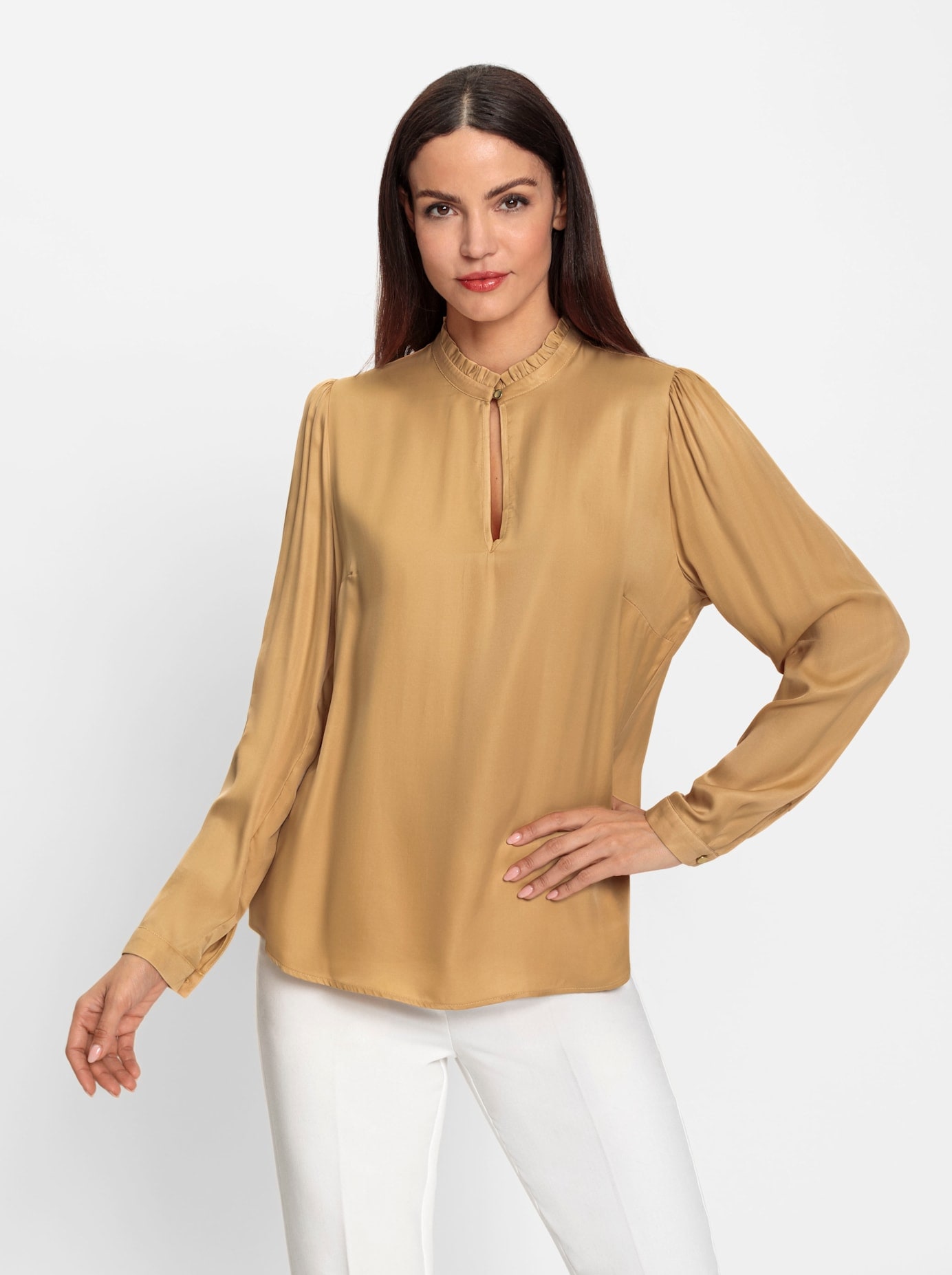 heine Satinbluse
