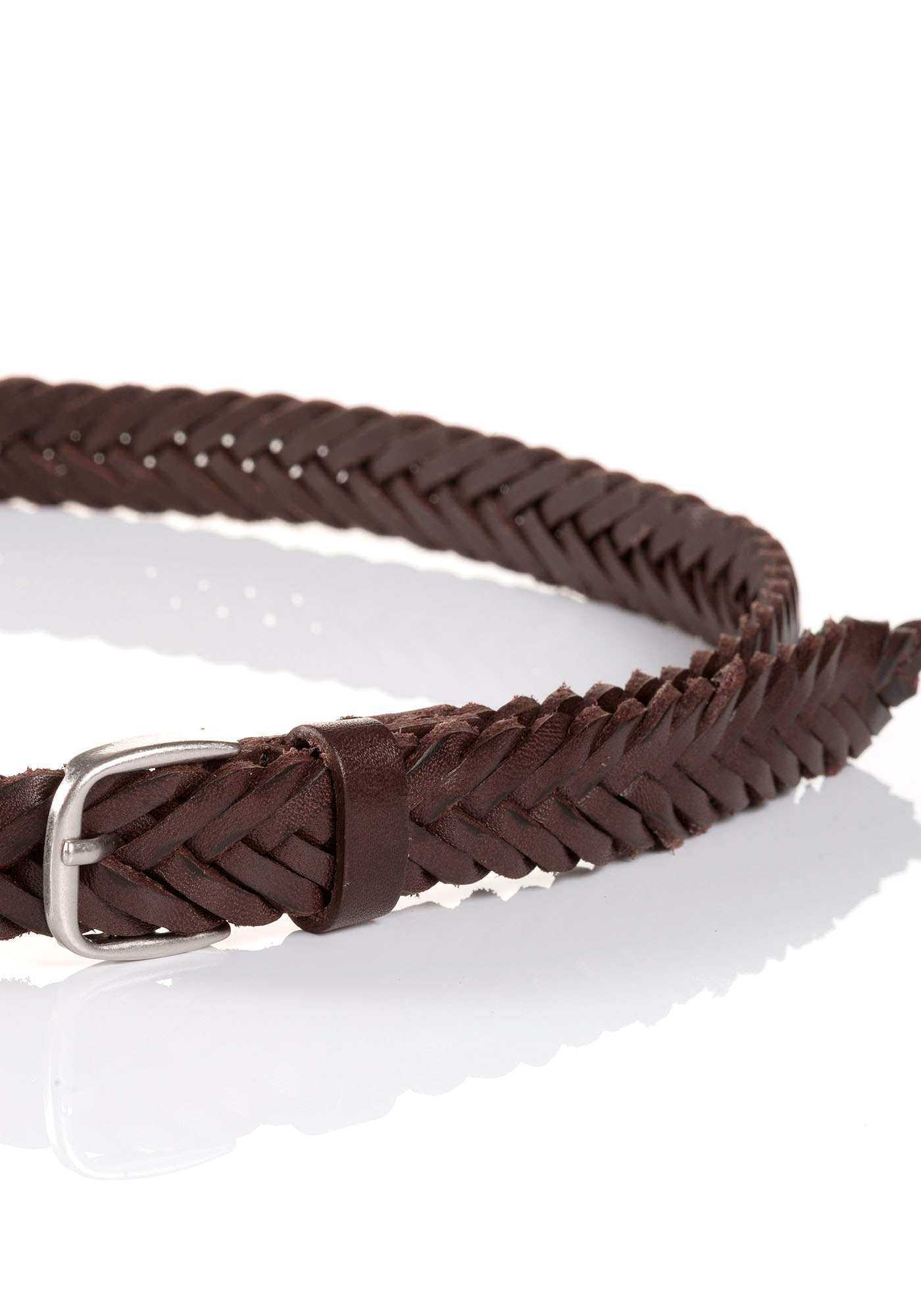 TOM TAILOR Flechtgürtel "TTCLAUDETTE", 2 cm breiter Damengürtel, stufenlos günstig online kaufen