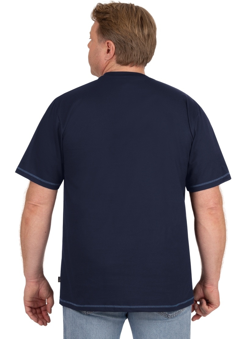 Trigema T-Shirt »TRIGEMA T-Shirt mit Anker-Druckmotiv« maritimem | BAUR bestellen ▷
