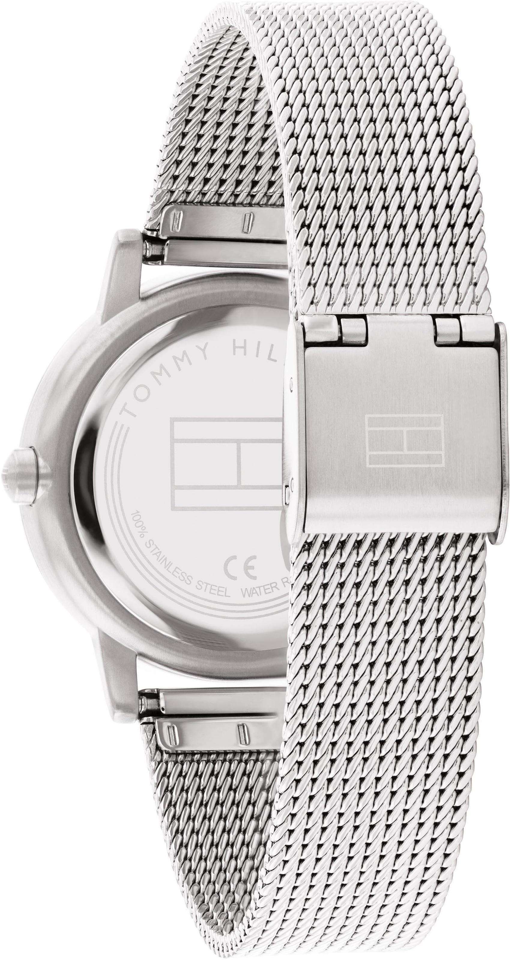Tommy Hilfiger Quarzuhr »MAYA«, Armbanduhr, Damenuhr, analog, Edelstahlarmband