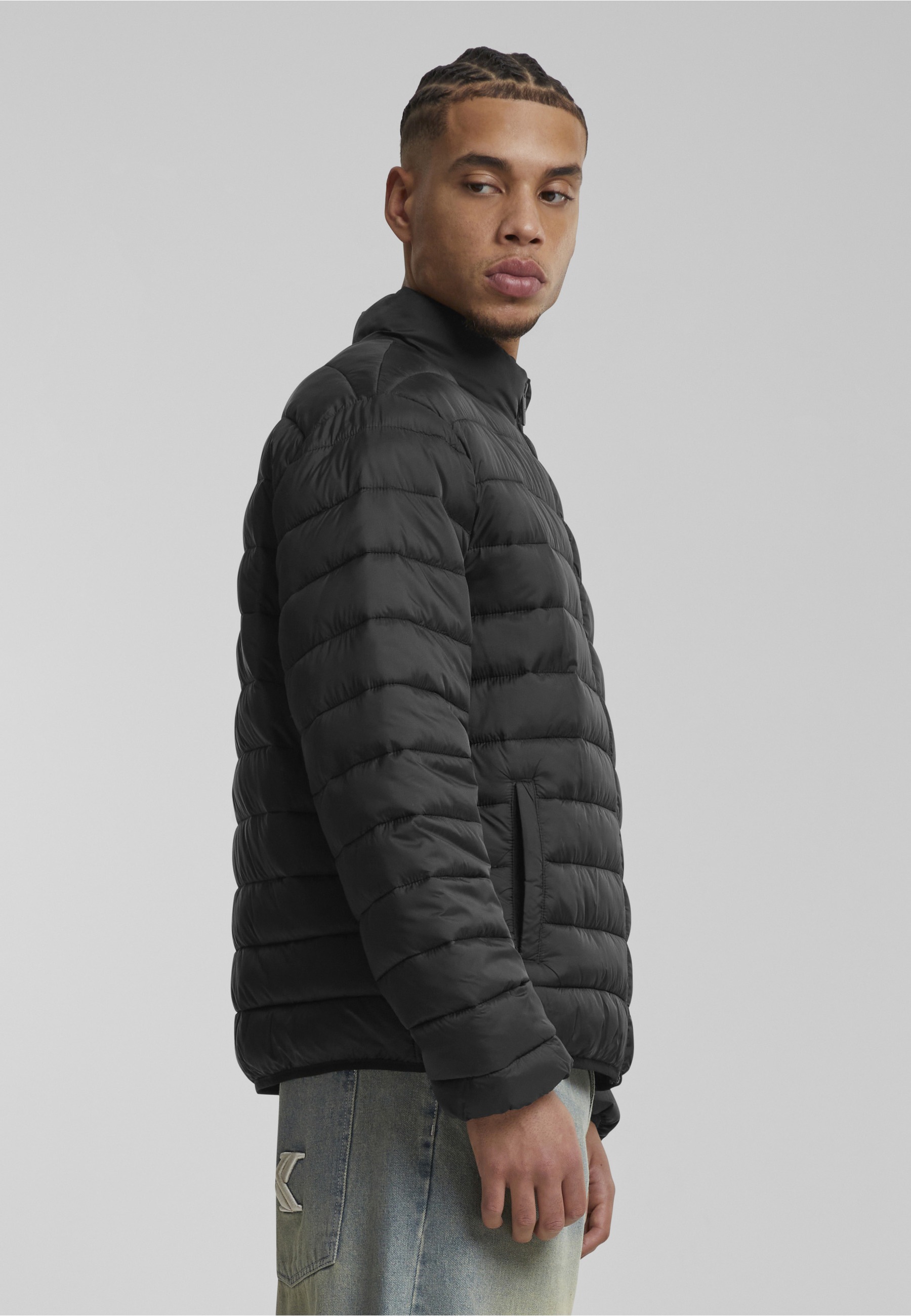 Karl Kani Winterjacke »Karl Kani Karl Kani Sport Patch Light Puffer Jacket« 1 Stk. tlg. ohne Kapuze