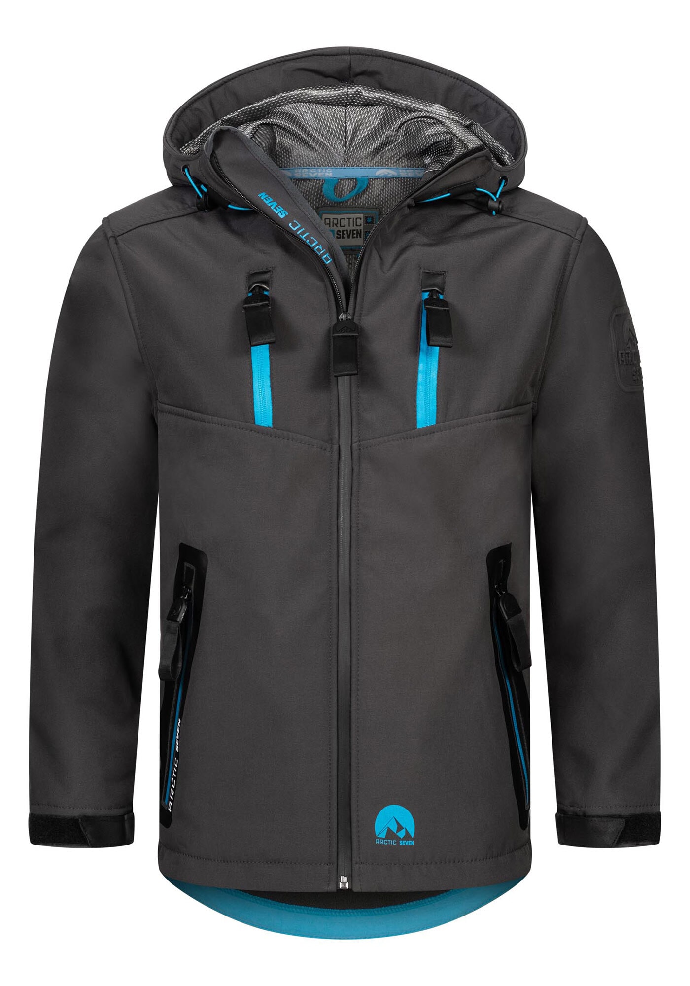 Arctic Seven Softshelljacke "ASLasaro", mit Fleecestoff innen