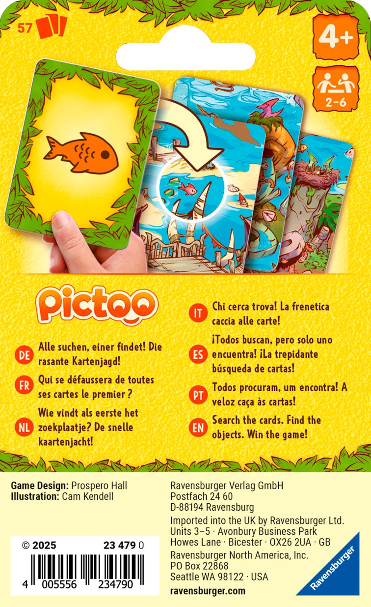 Ravensburger Spiel »Pictoo Dino-Welt«