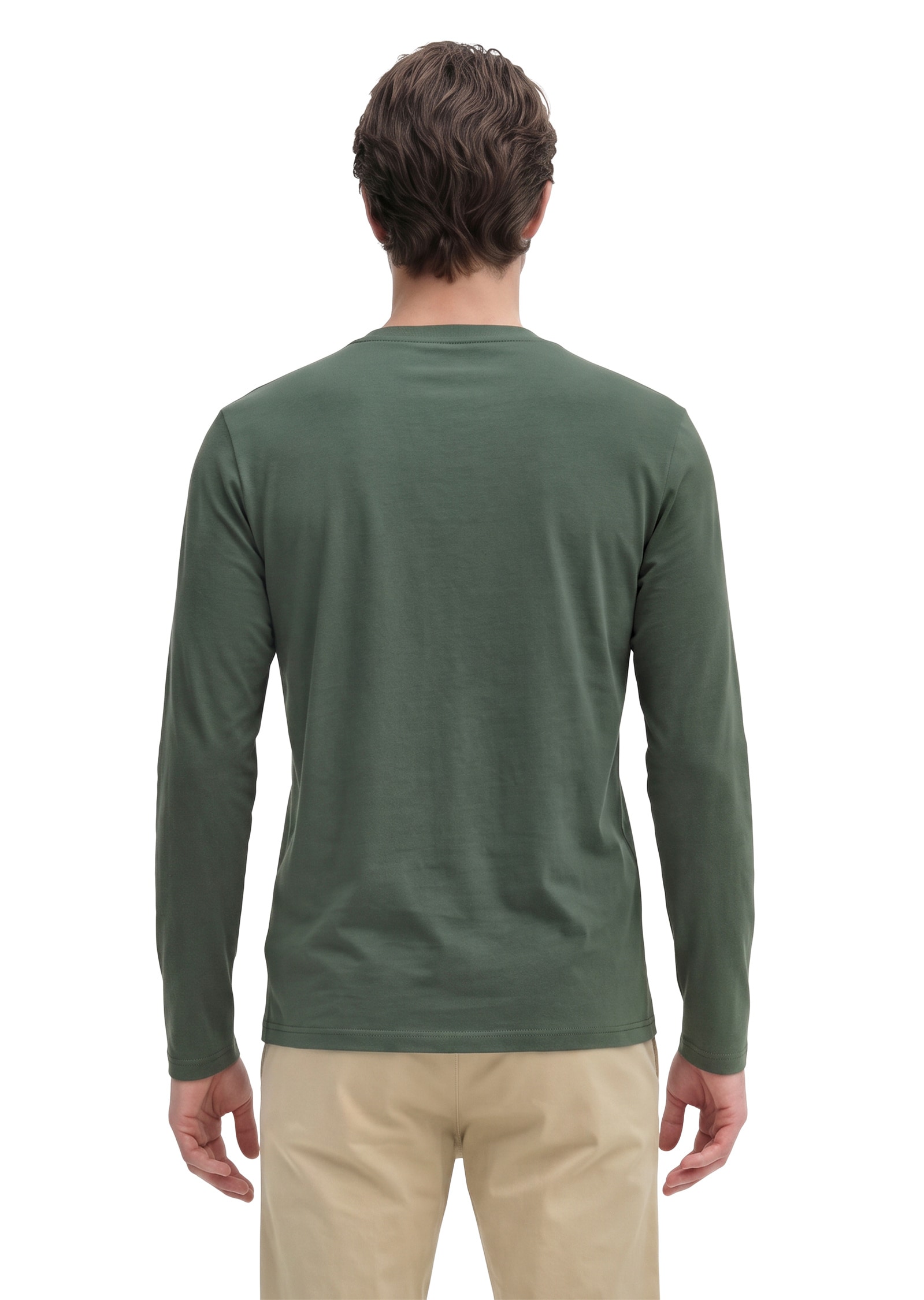 Marc O'Polo Langarmshirt »aus reiner Bio-Baumwolle«