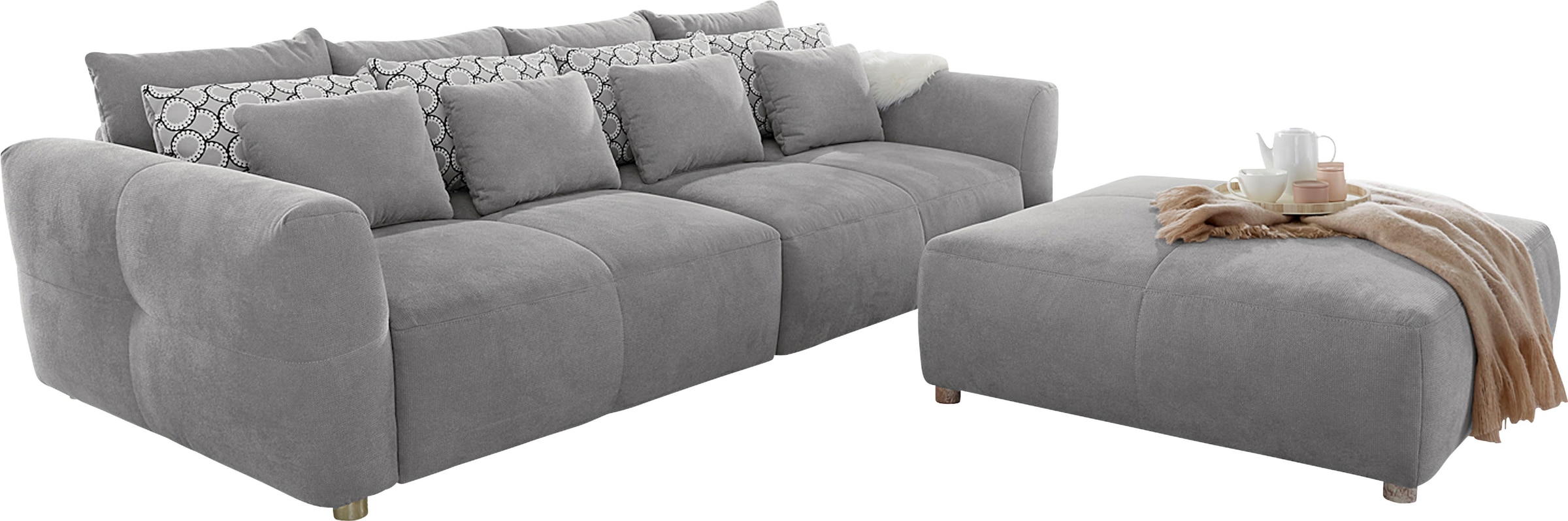 Federkernpolsterung Sitzkomfort | angenehmen für kuscheligen, BAUR Gruppe bestellen Big-Sofa »Gulliver«, Jockenhöfer mit
