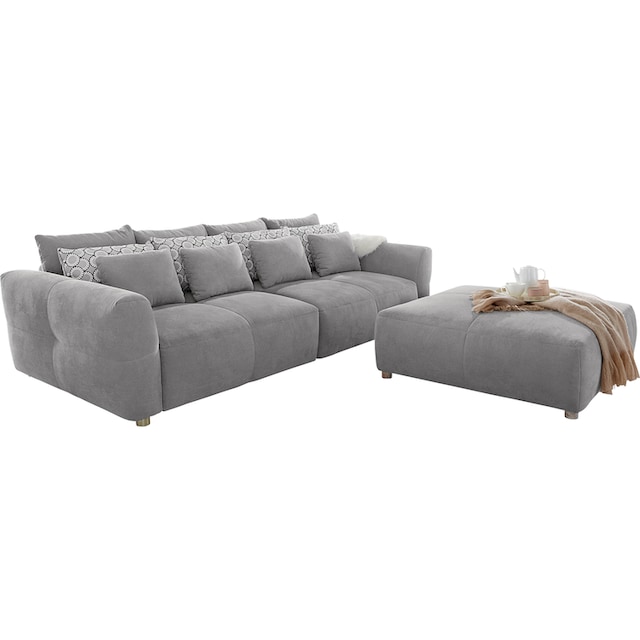 Jockenhöfer Gruppe Big-Sofa »Gulliver«, mit Federkernpolsterung für  kuscheligen, angenehmen Sitzkomfort bestellen | BAUR