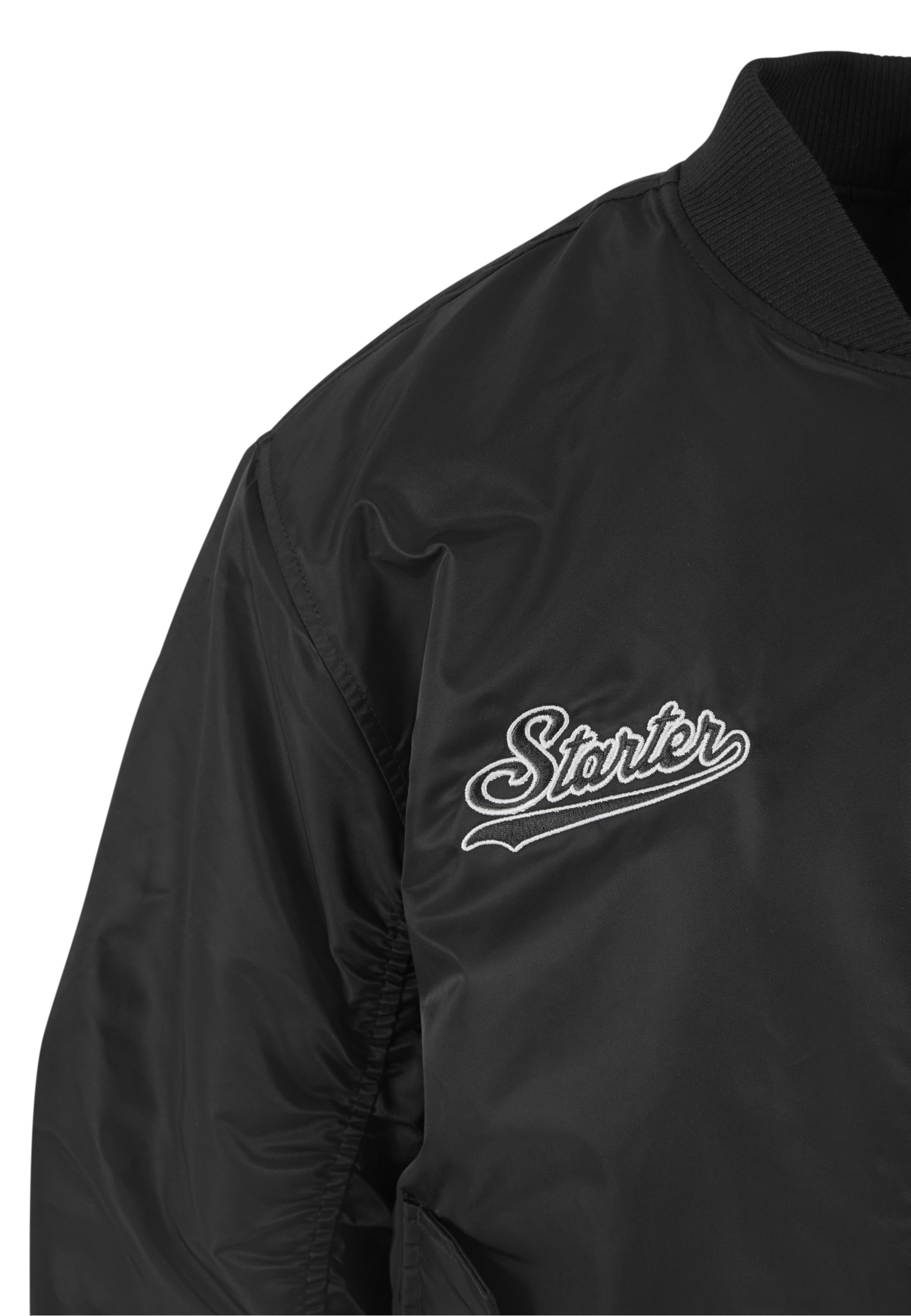 Starter Black Label Bomberjacke »Starter Black Label Starter Patch Bomberjacket« 1 Stk. tlg. ohne Kapuze