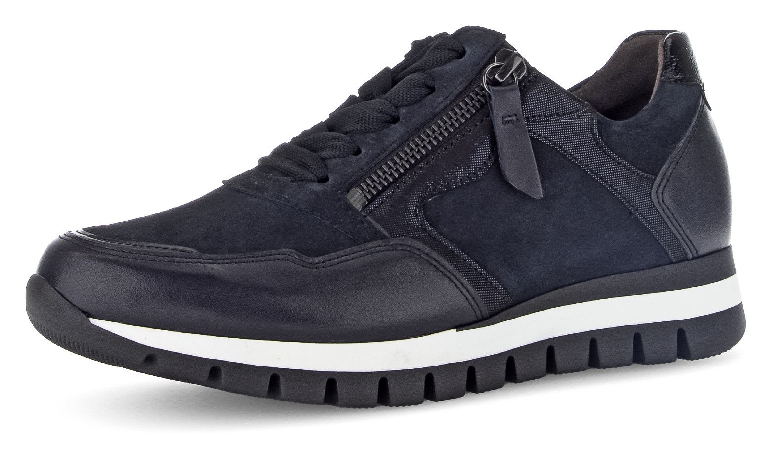 Gabor Keilsneaker "Turin", Freizeitschuh, Halbschuh, Schnürer mit Komfortwe günstig online kaufen