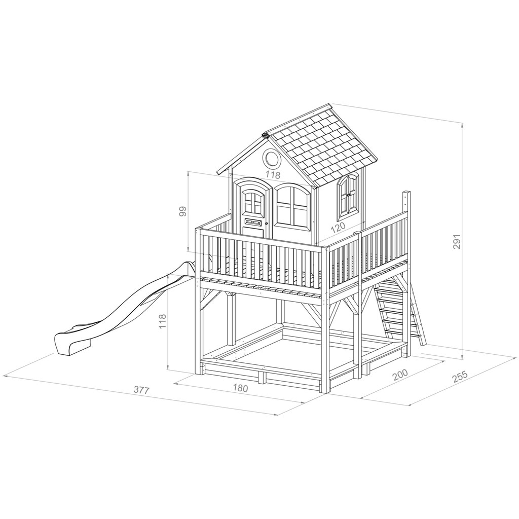 AXI Spielhaus »Liam«