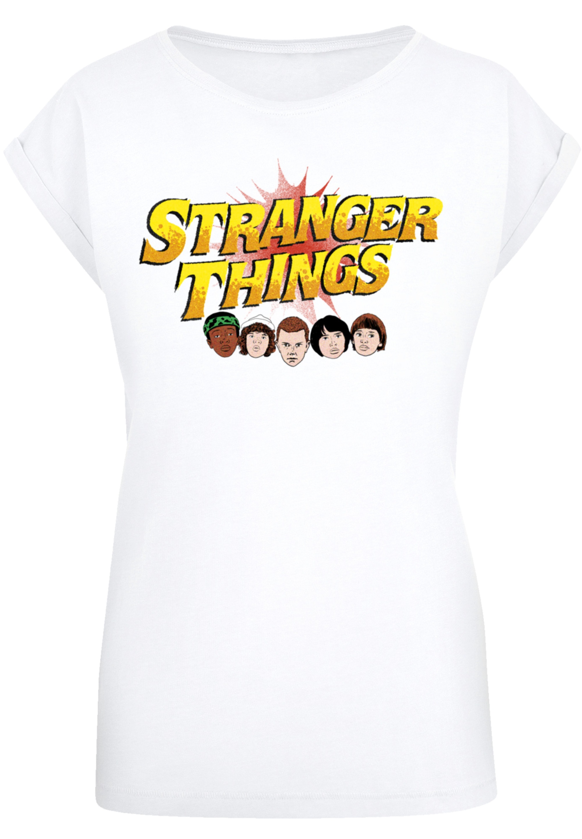 F4NT4STIC T-Shirt »Stranger Things Comic Heads«, Premium Qualität