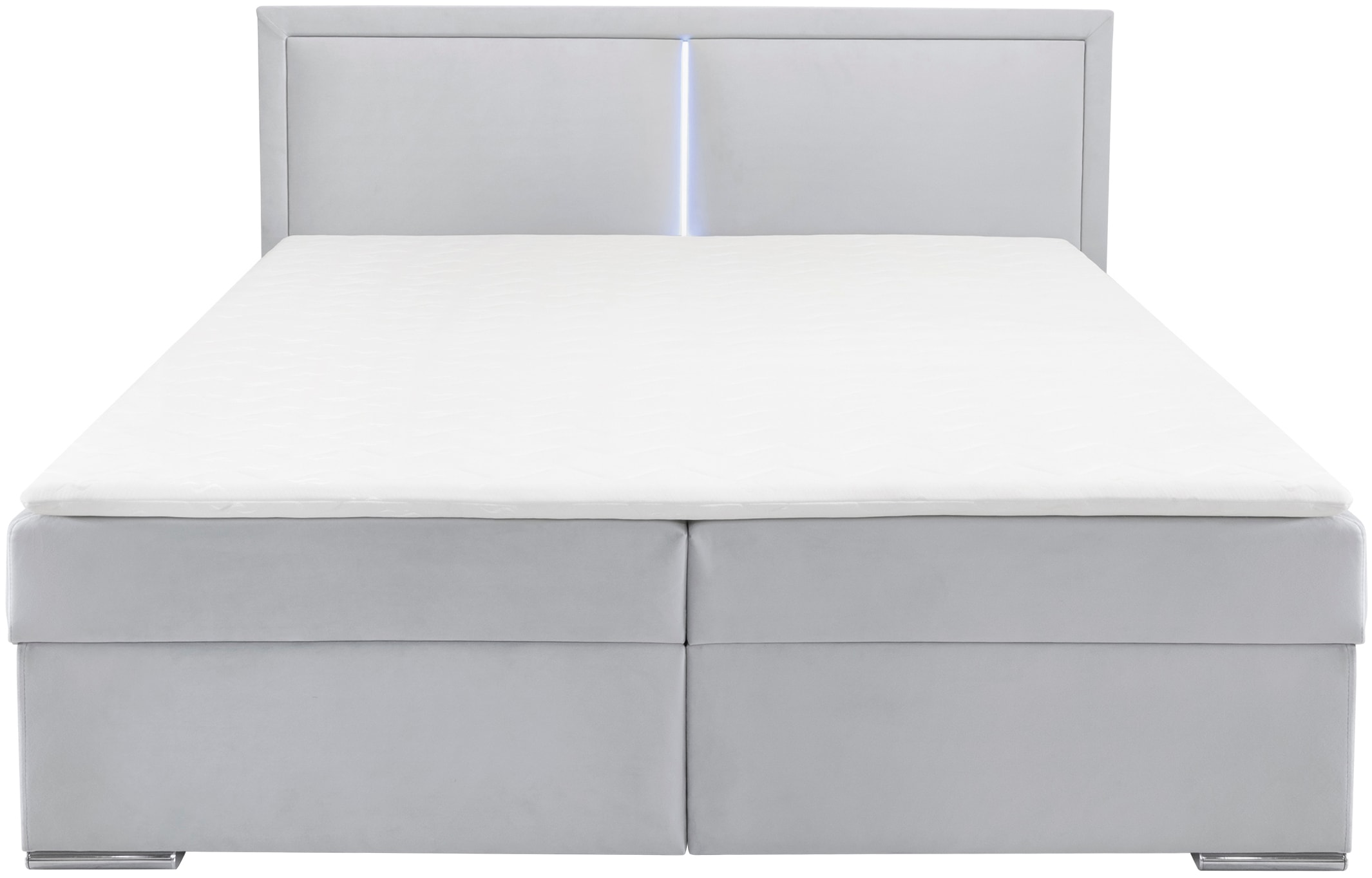 COLLECTION AB Boxbett »Athena«, Inkl. LED-Beleuchtung, Topper und Stauraum