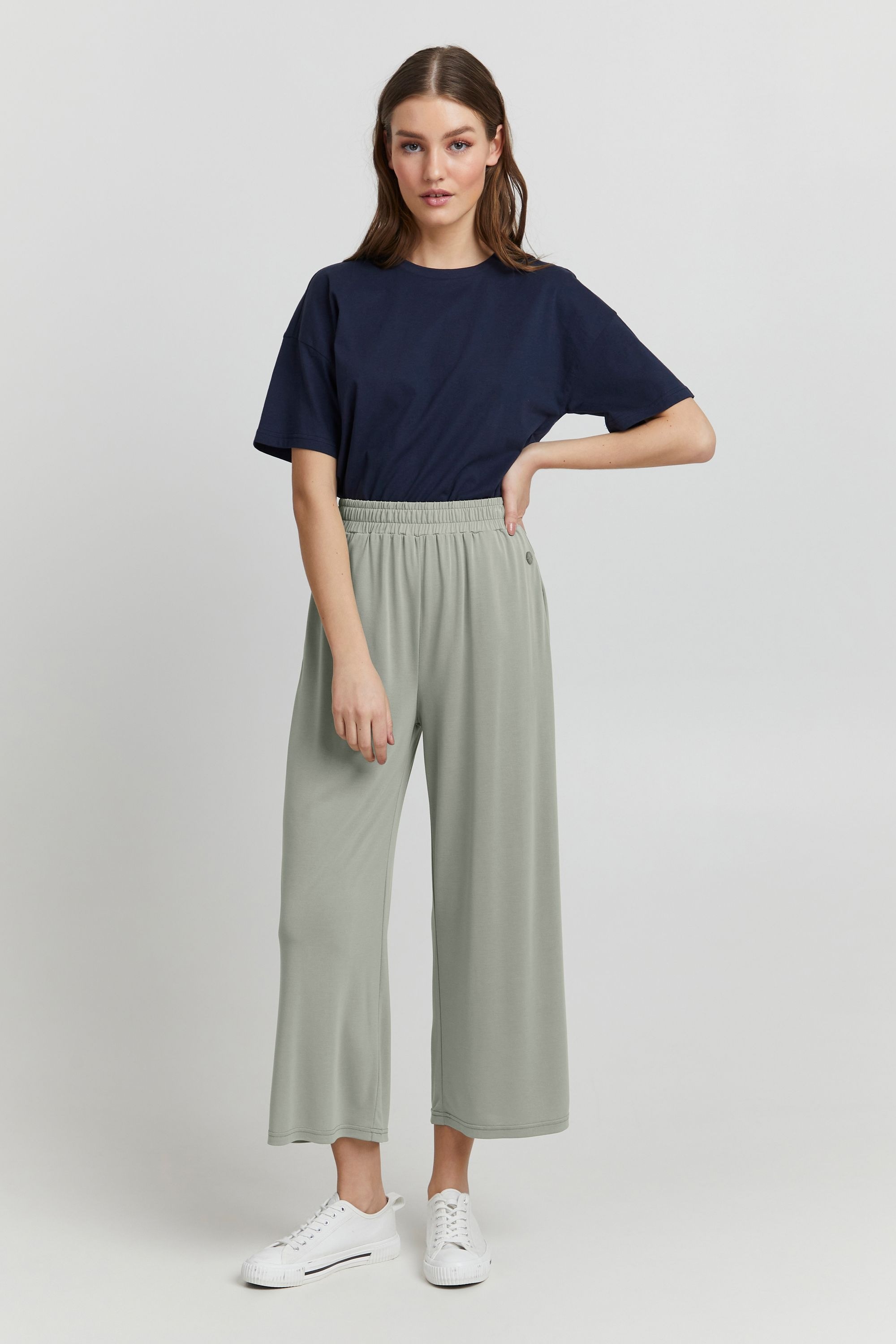 Oxmo Bryndis Trousers Green M 2