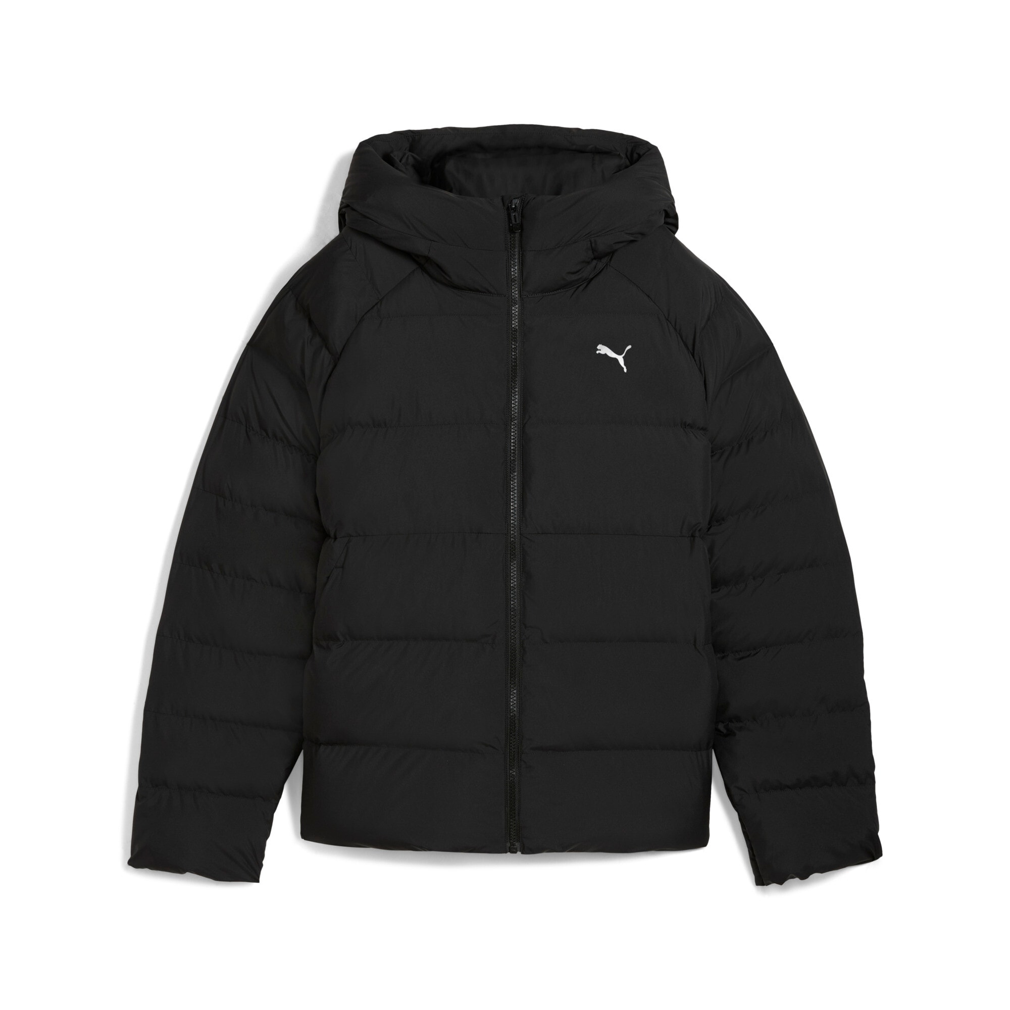 PUMA Winterjacke »MONO HOODED JACKET« mit Kapuze mit kuscheliger Kapuze, wasserabweisend