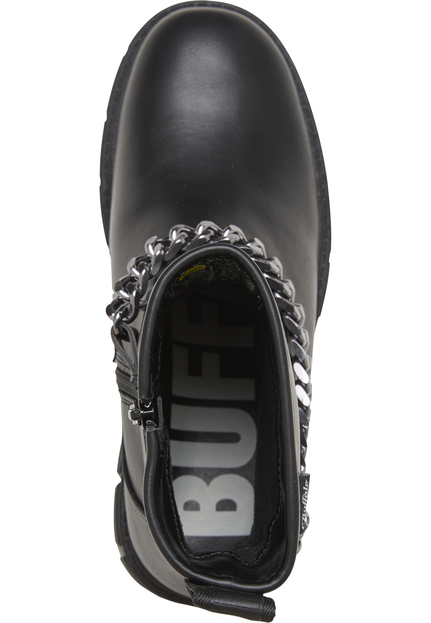 Buffalo Stiefel »Buffalo ZORA SOCK BOOTIE CHAIN - VEGAN NAPPA«