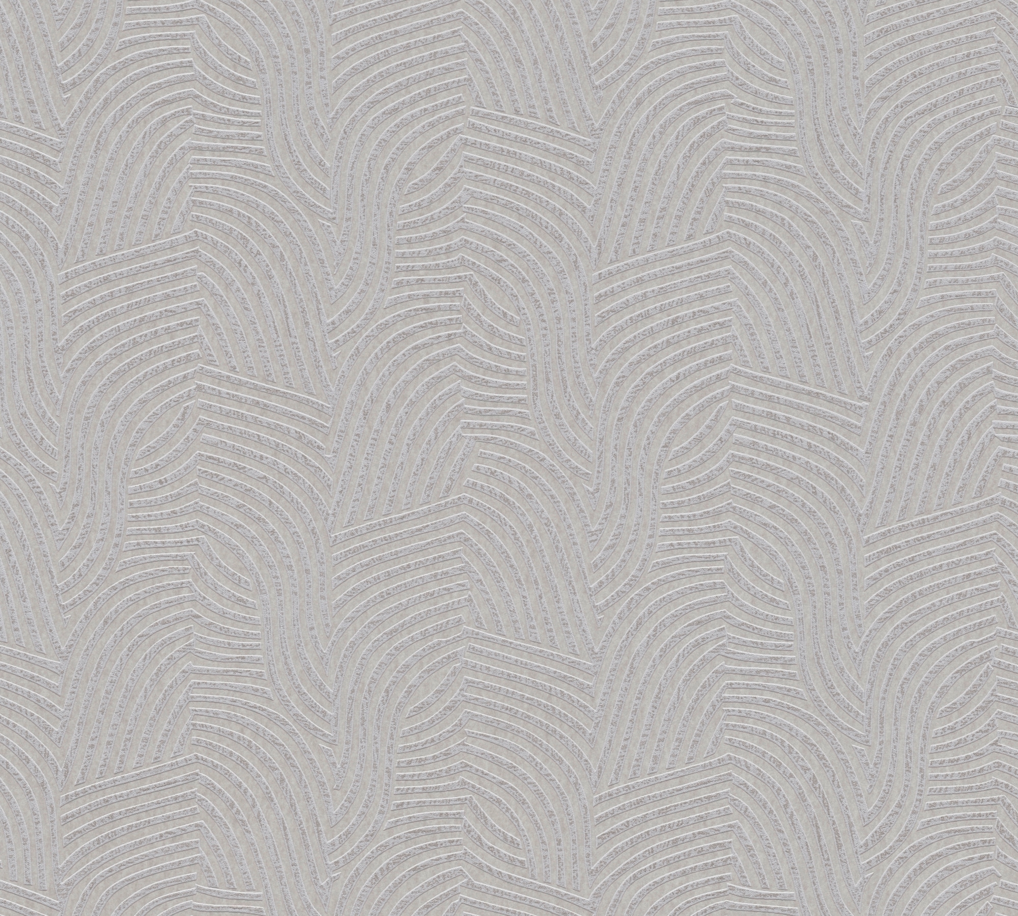 living walls Vliestapete »3D-Tapete Wellenmuster - Moderne Vliestapete« leicht glänzend strukturiert