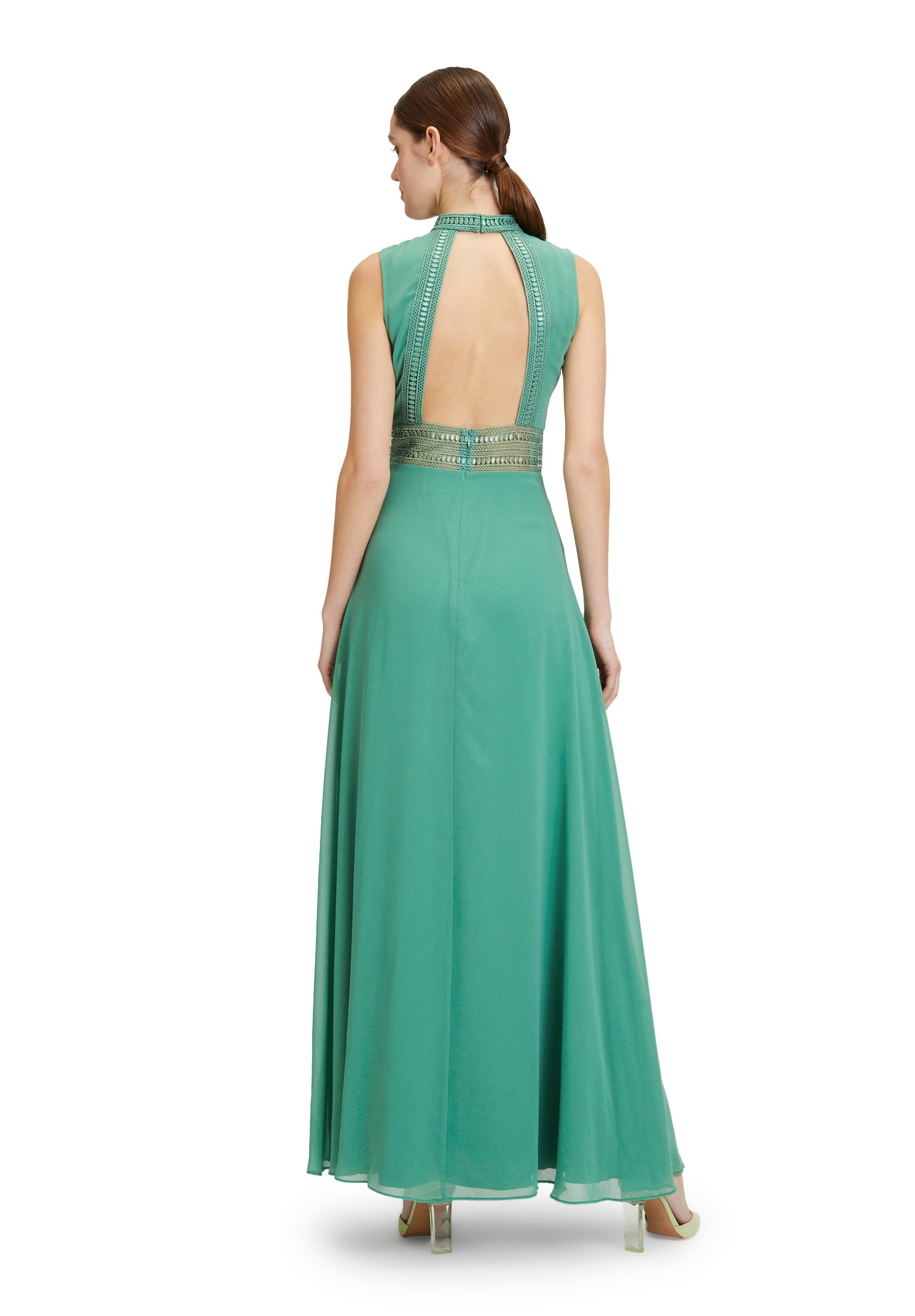 Vera Mont Abendkleid »Vera Mont Abendkleid rückenfrei«, Aufgesteppte Bänder