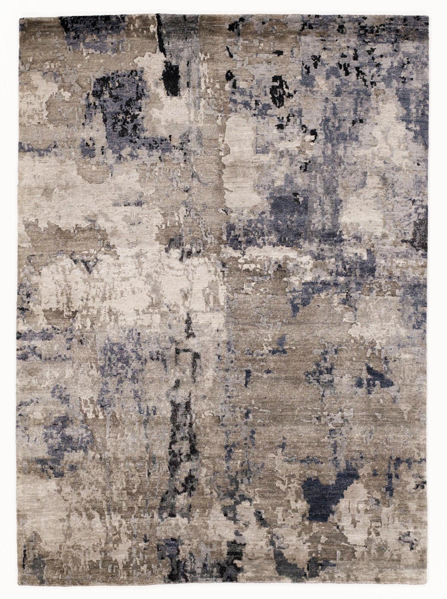 OCI DIE TEPPICHMARKE Teppich "Signature Earth" rechteckig 4 mm Höhe handgeknüpft, dezenter Glanz, Wohnzimmer