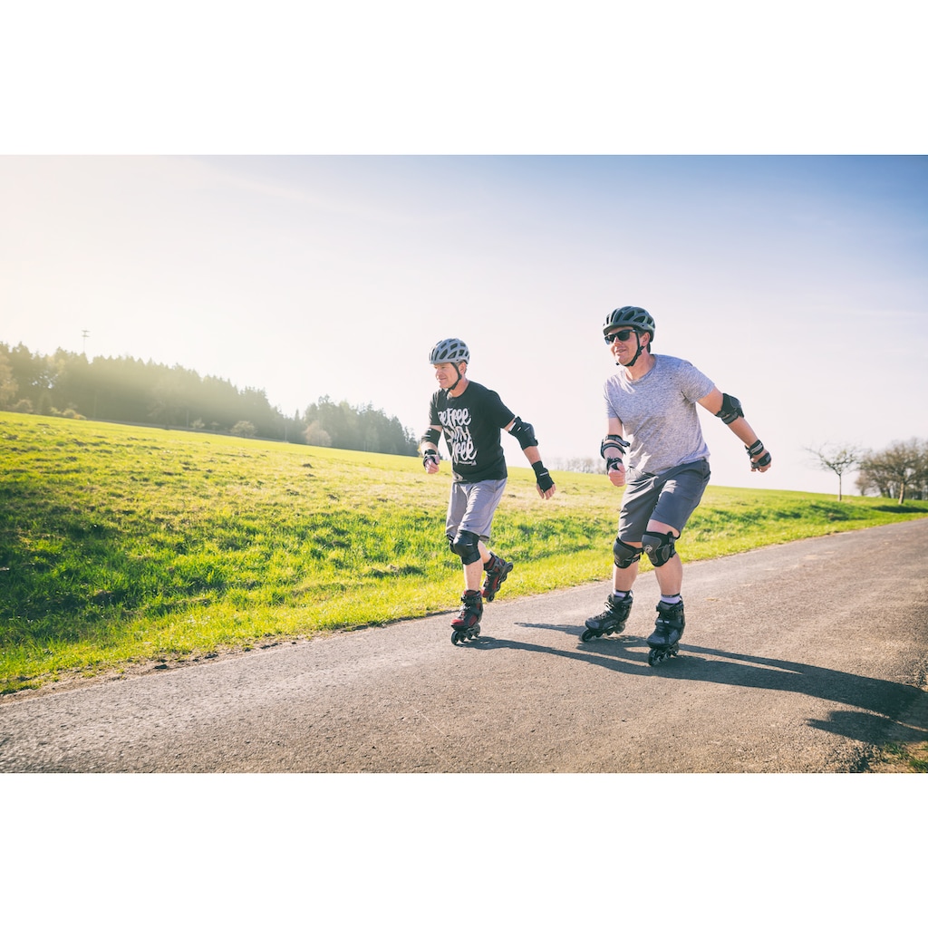 Powerslide Inlineskates »Phuzion Radon Black White 80«