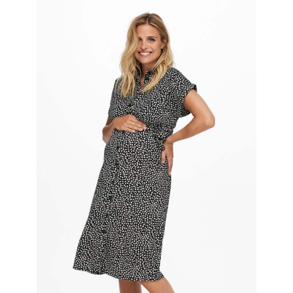 ONLY MATERNITY Umstandskleid »OLMHANNOVER S/S SHIRT DRESS WVN NOOS«