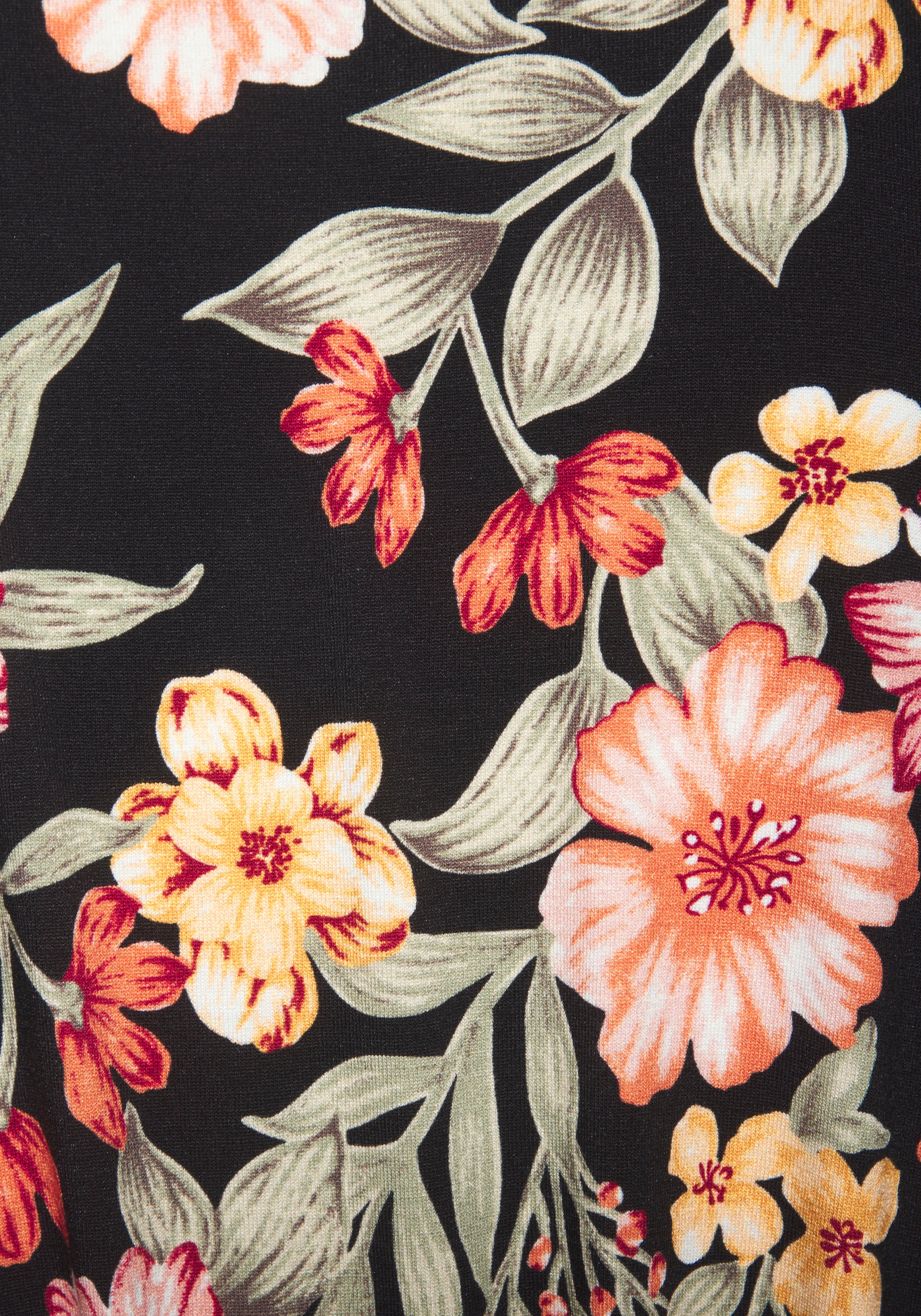Buffalo Jerseykleid, mit Blumendruck