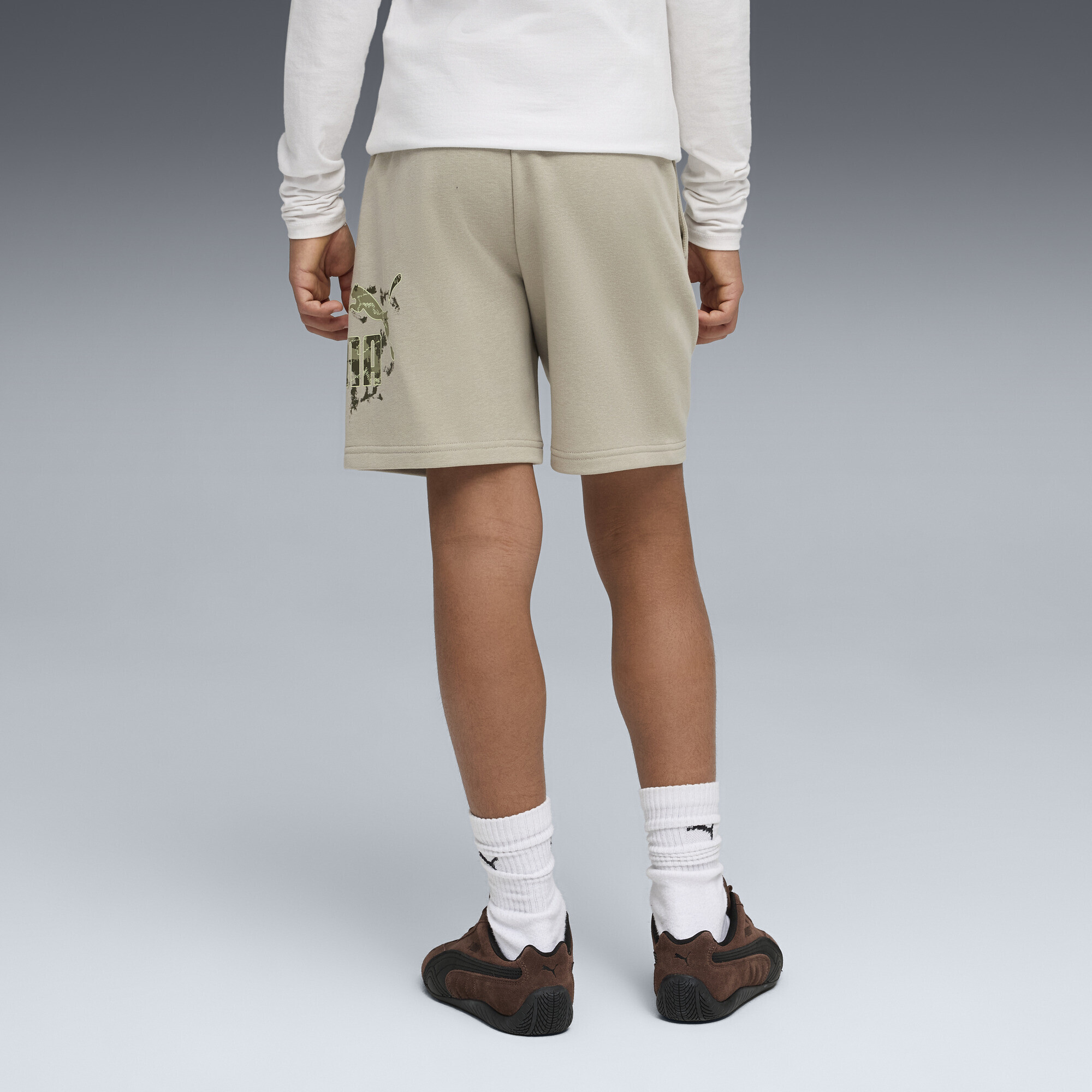 Thumbnail - PUMA Sporthose "Essentials Camo Shorts Jungen"