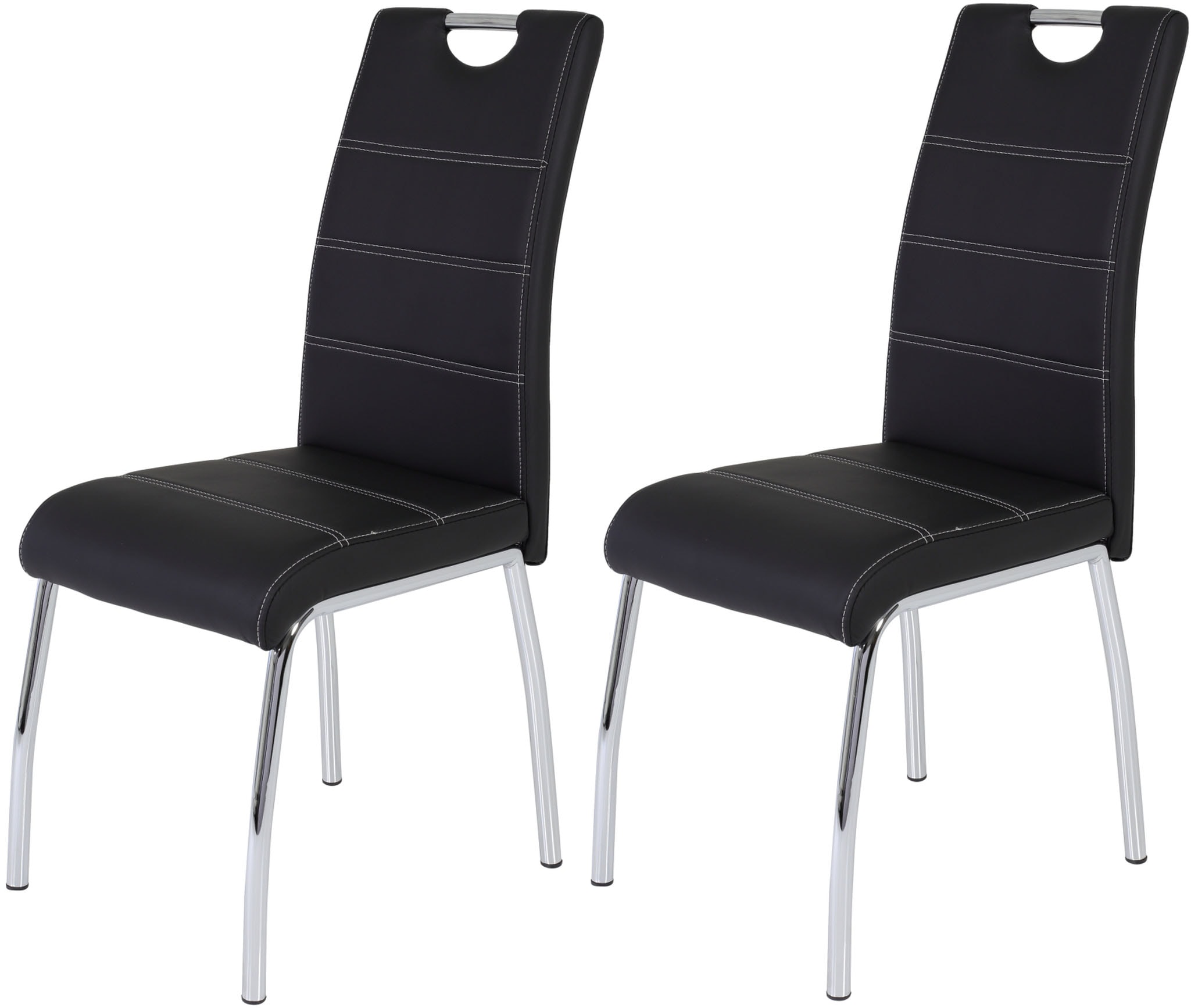 HELA Stuhl "Susi", (Set), 2 St., Kunstleder, 2 oder 4 Stück, mit Griff günstig online kaufen