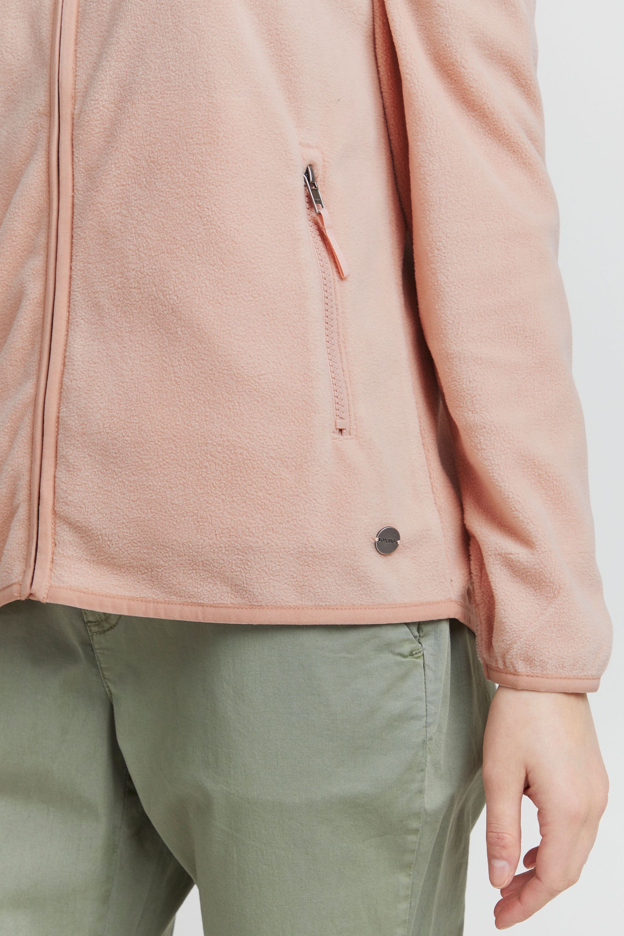 OXMO Fleecejacke »Fleecejacke OXRikka«, ohne Kapuze