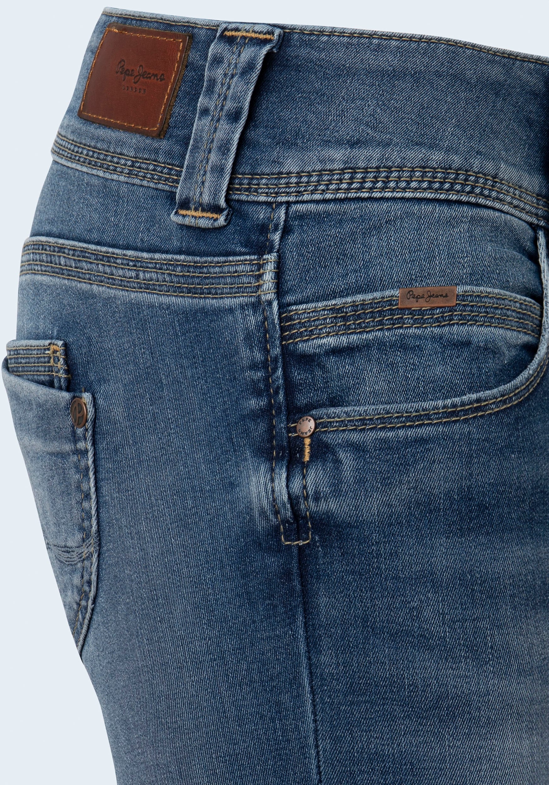 BAUR | Regular-fit-Jeans bestellen »VENUS«, Jeans Pepe für Badge mit
