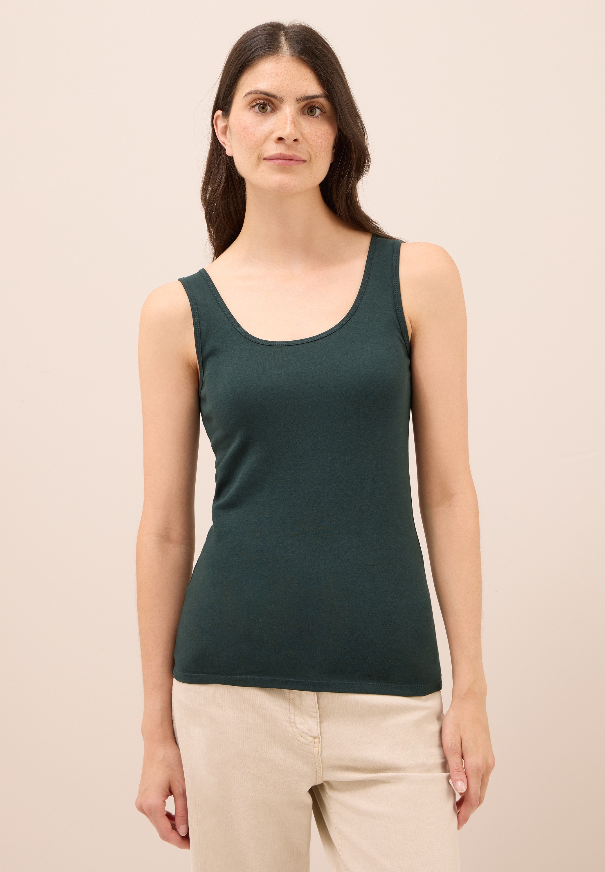 Cecil Trägertop aus reiner Baumwolle günstig online kaufen