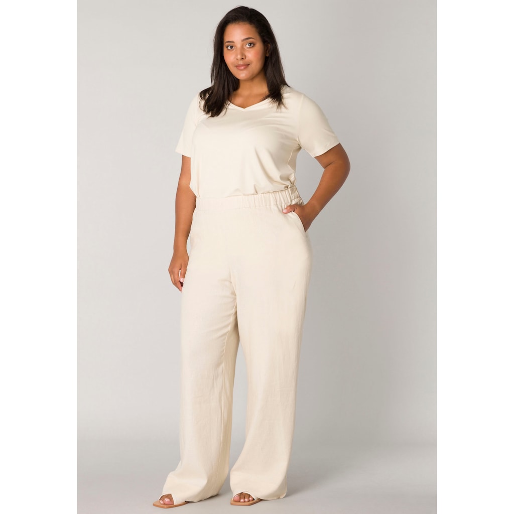 Base Level Curvy Leinenhose »Yula«