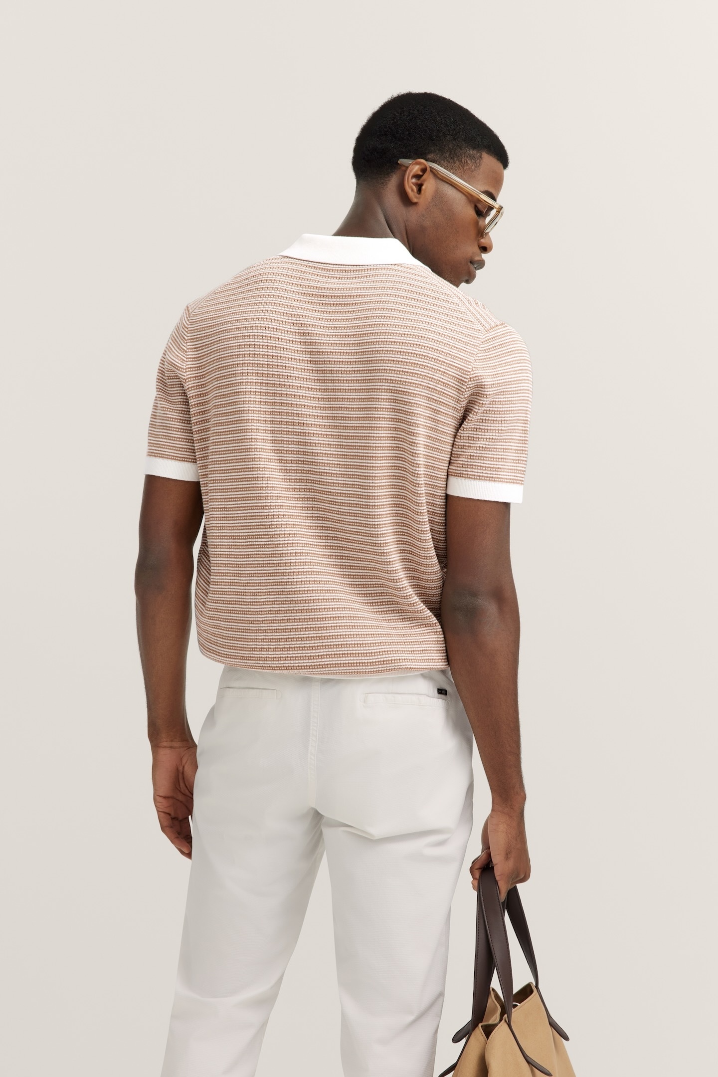 bugatti Poloshirt, aus Baumwolle