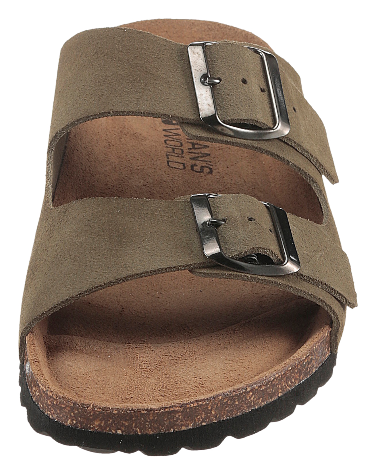 Man's World Pantolette, Schlappen, Sommerschuh, Hausschuh mit vorgeformtem Fußbett
