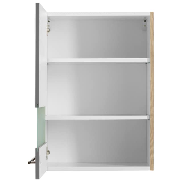 OPTIFIT Glashängeschrank »Bern«, Breite 50 cm, Front mit Milchglas-Einsatz,  mit Metallgriff kaufen | BAUR