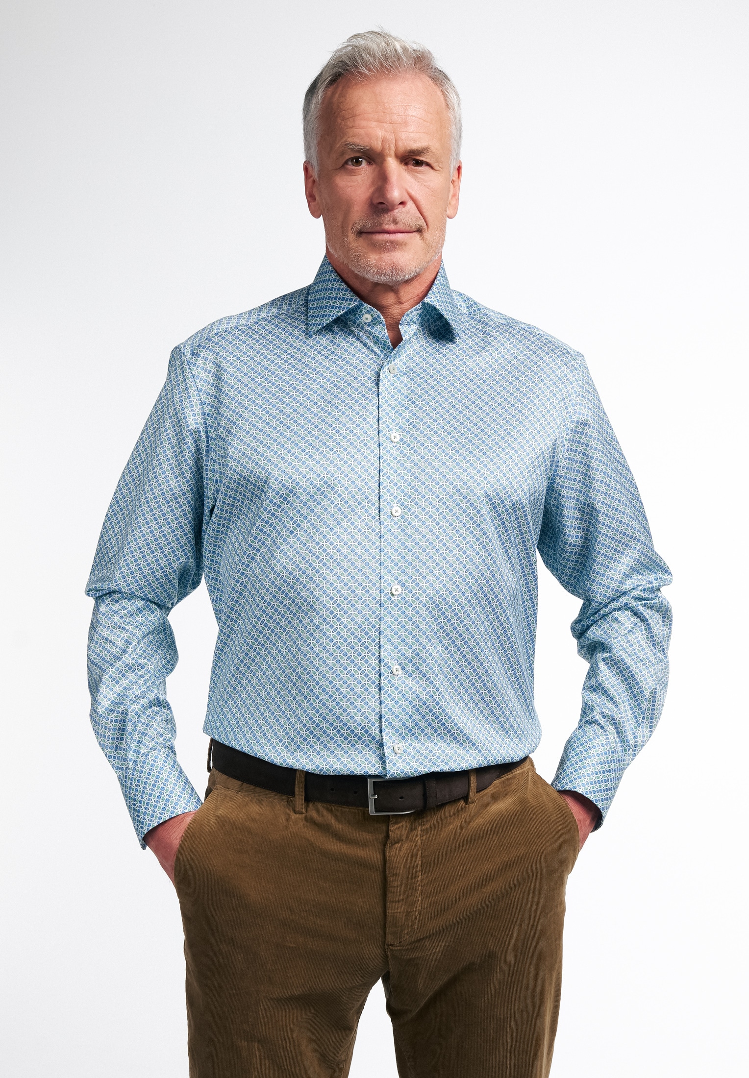 Eterna Langarmhemd "COMFORT FIT" NON IRON (bügelfrei) günstig online kaufen