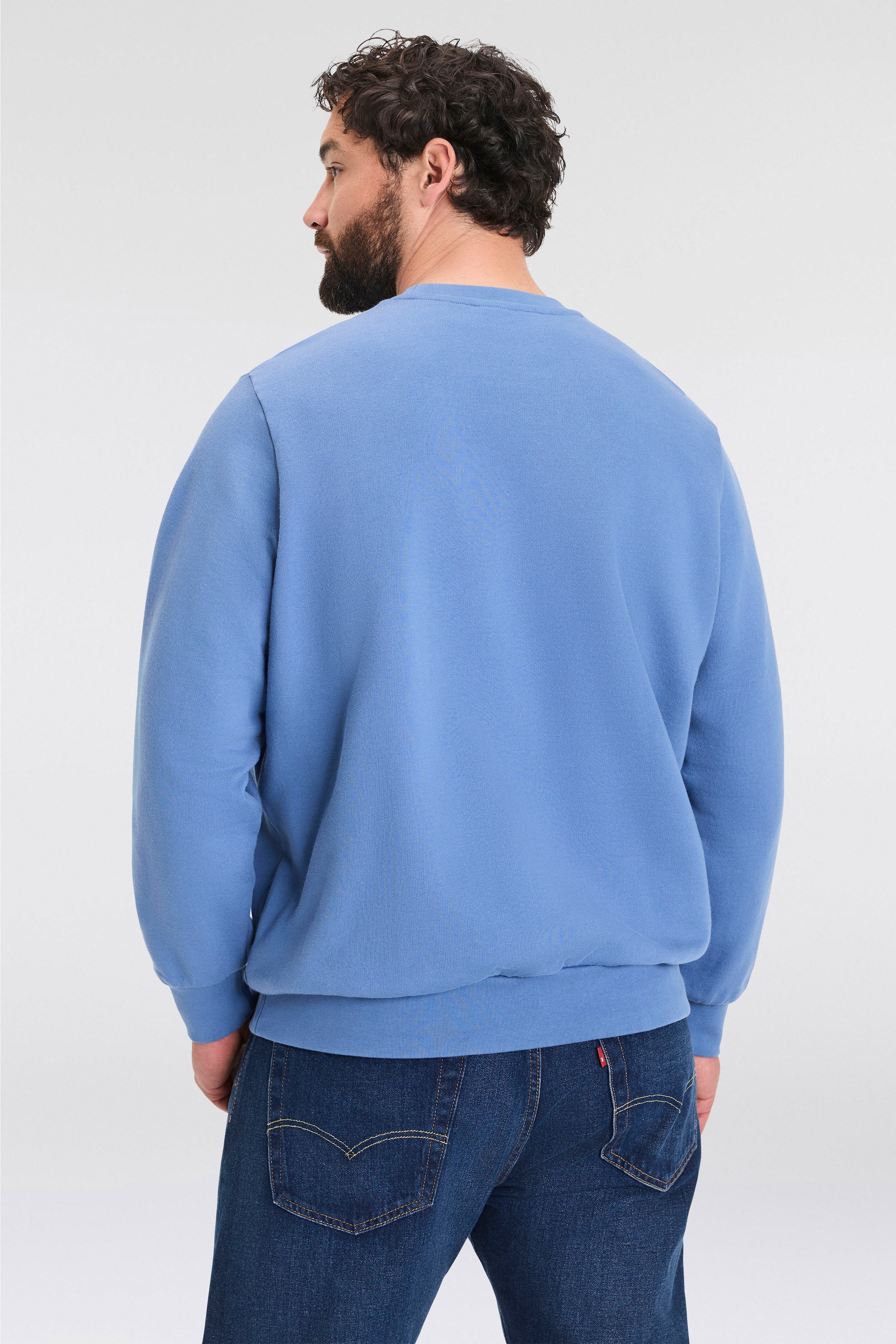 Levi's® Plus Sweatshirt »BIG ORIGINAL HM CREW«, mit Batwing-Logobadge