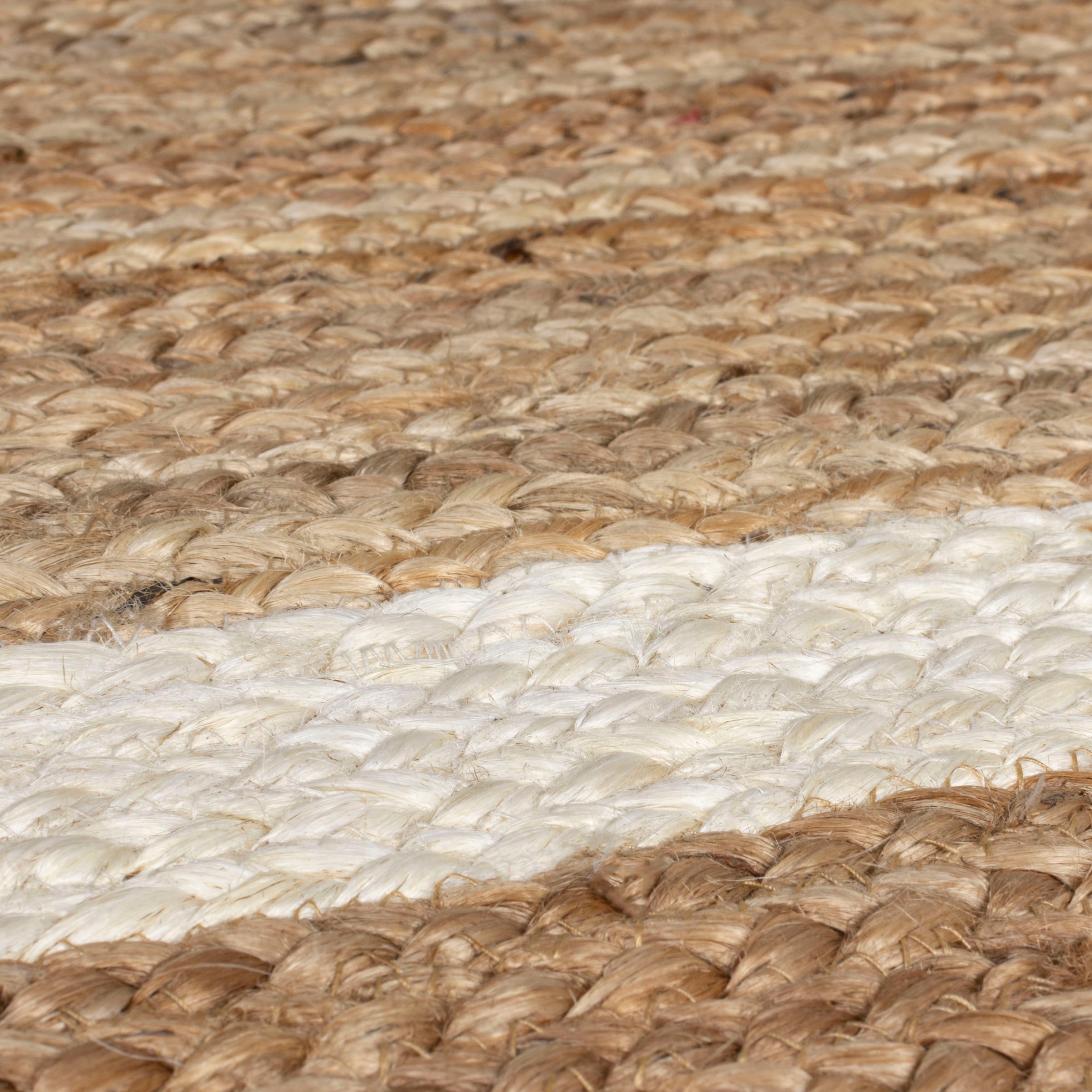 BAUR 100% kaufen Teppich mit Jute, rechteckig, FLAIR fußbodenheizungsgeeignet, | aus »Grace«, RUGS Bordüre