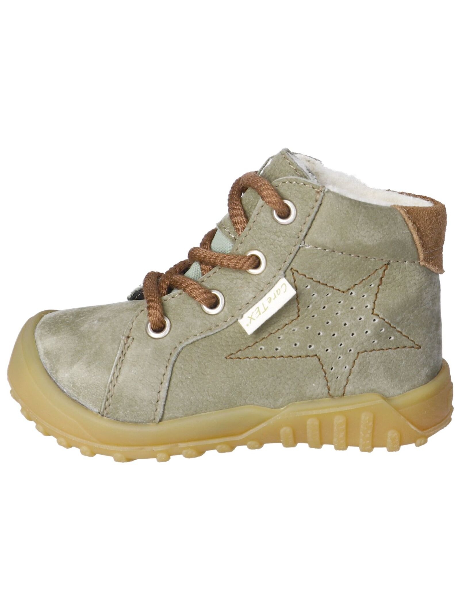 Pepino Schnürstiefelette »Pepino Stiefelette Veloursleder/Textil«